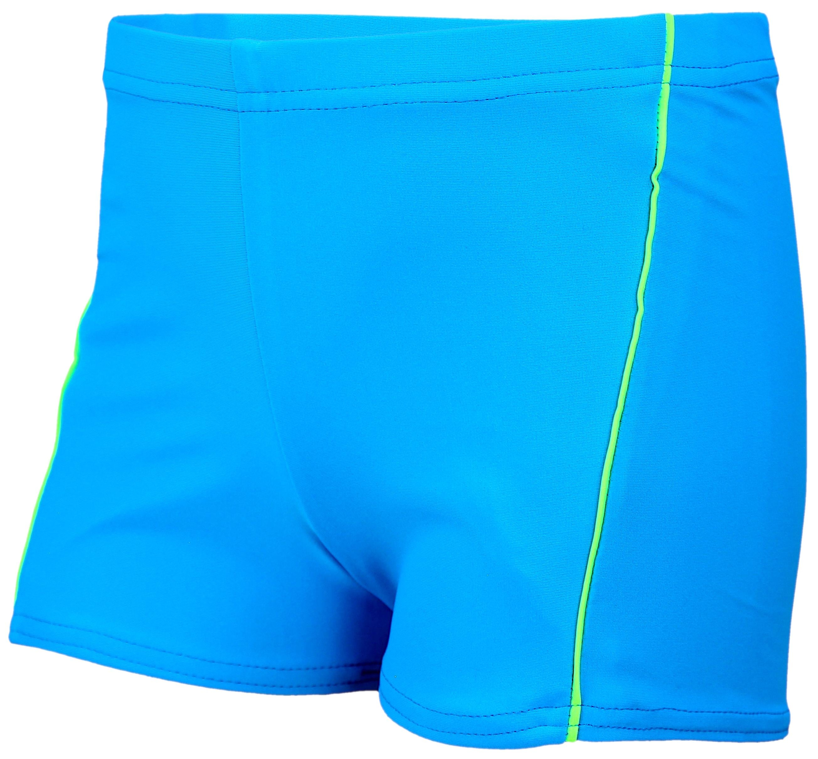 AQUARTI Badehose "Badehose Jungen Badehose Gestreift mit Motiven"