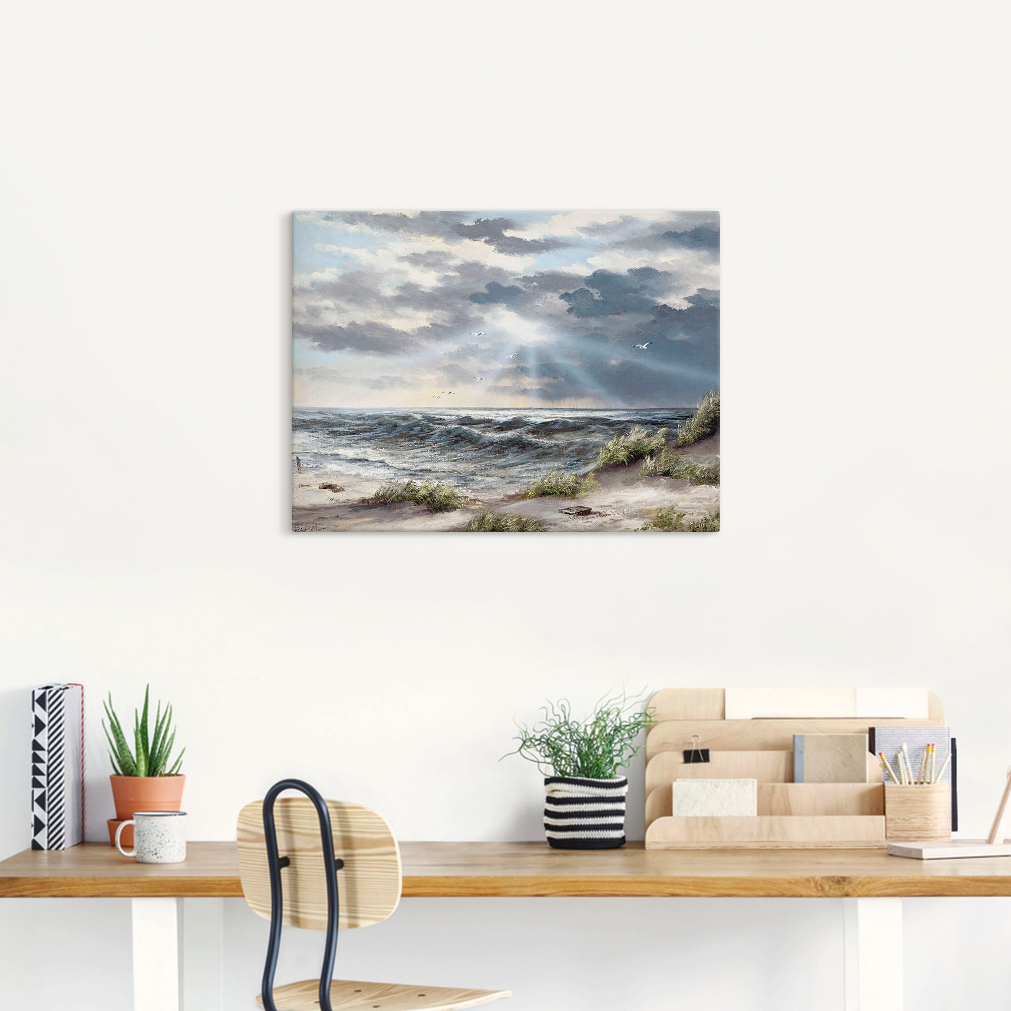 Artland Wandbild »Ungemessene Höhen« Gewässer 1 Stk. tlg. als Leinwandbild, Wandaufkleber in verschied. Größen