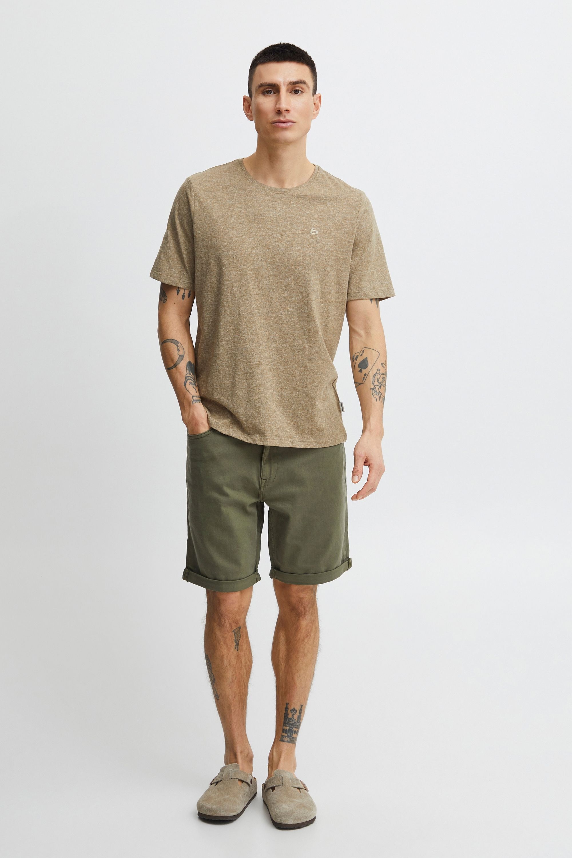 Blend BHDenimshorts Short en Jean Vert L 2