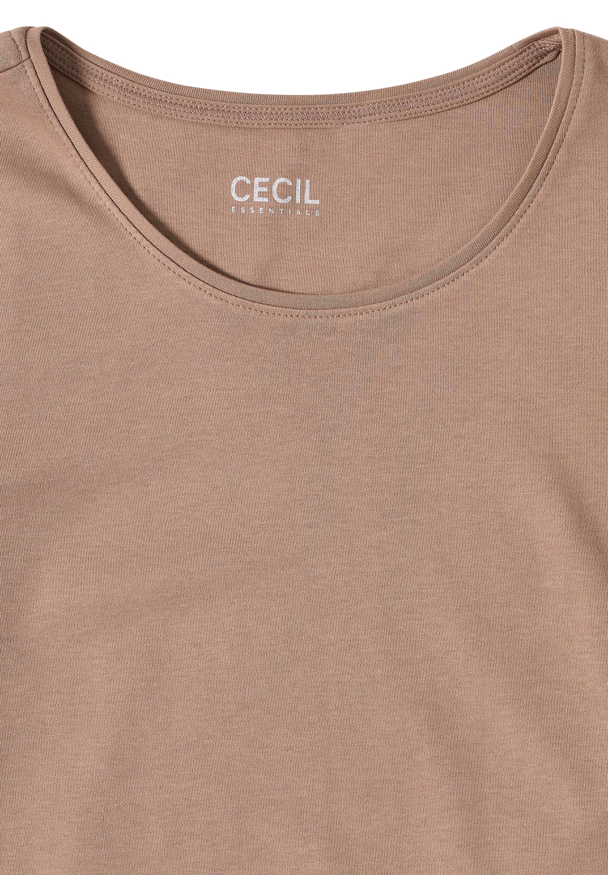 Cecil T-Shirt, in Unifarbe