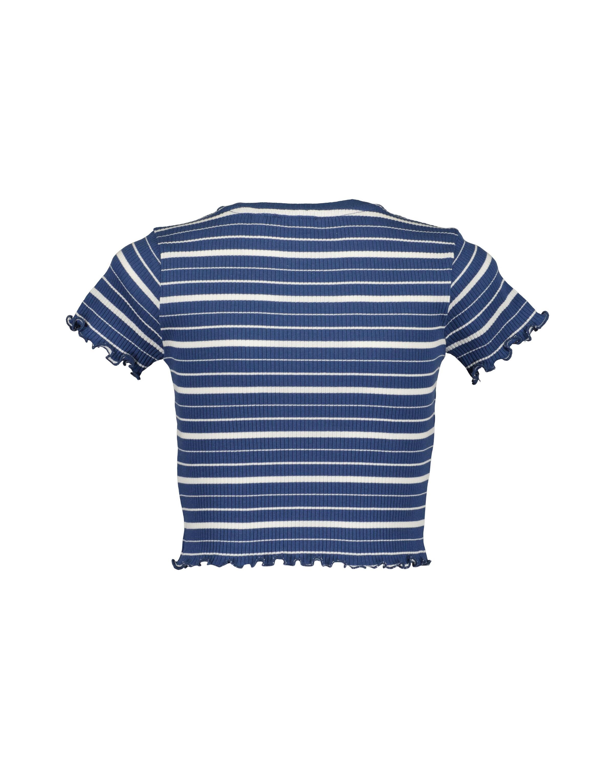 Blue Seven T-Shirt »Blue Seven Teenager Mädchen T-Shirts 2er Pack Rundhalsausschnitt«, (2 tlg.)