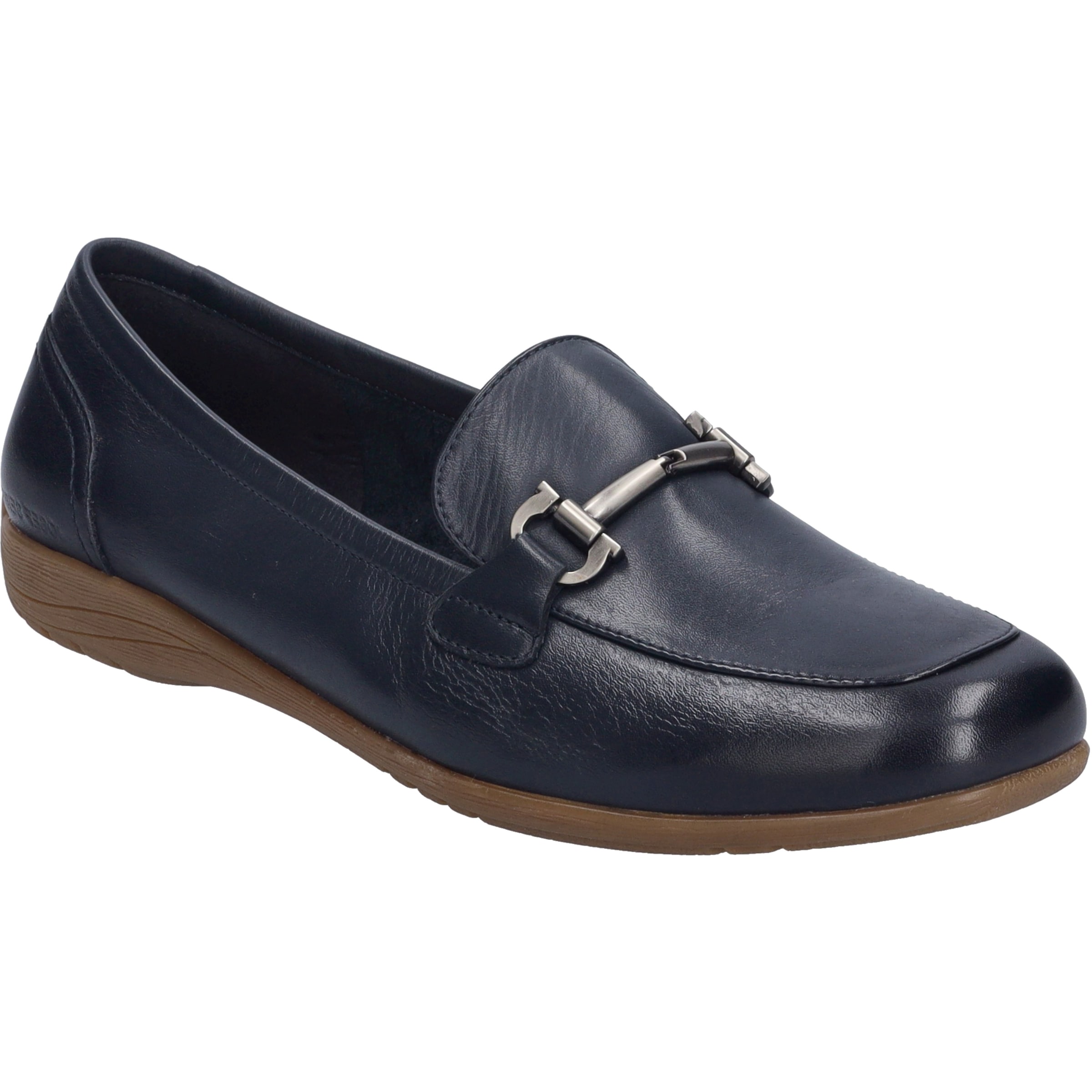 Ballerina JOSEF SEIBEL "Fenja 26, indigo", Damen, Gr. 41, blau (indigo), Obermaterial: 100% Rindsleder Leather cow., Schuhe Ballerina