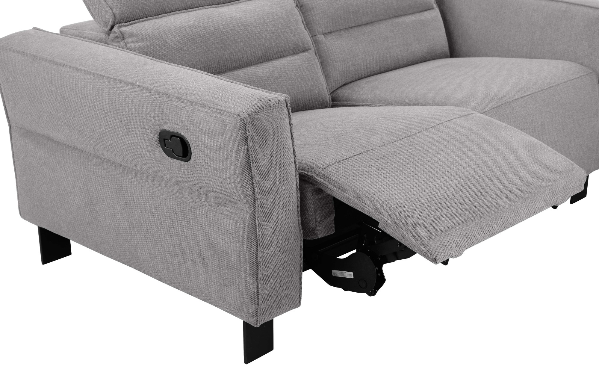 Places of Style 2-Sitzer »Carpari, 162 cm, mit manueller od. elektrischer Relaxfunktion«, (USB A/C), sowie Kopfteilverstellung