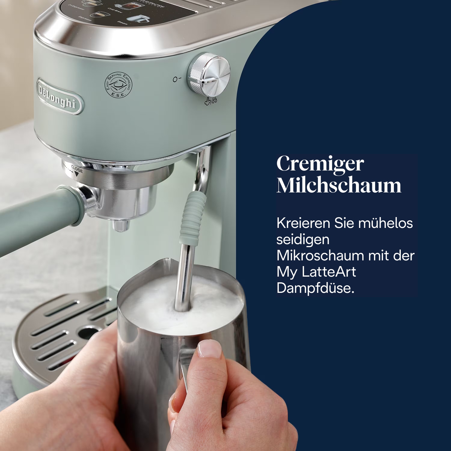 De'Longhi Espressomaschine »DEDICA DUO EC890.GR«