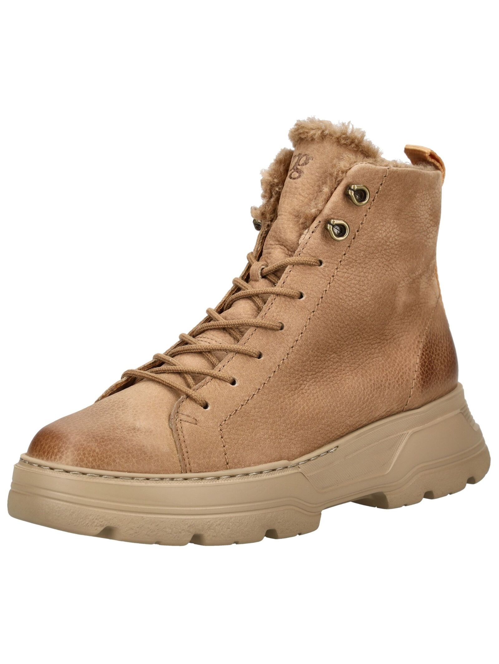 Paul Green Schnürstiefelette "Paul Green Stiefelette Nubukleder" günstig online kaufen