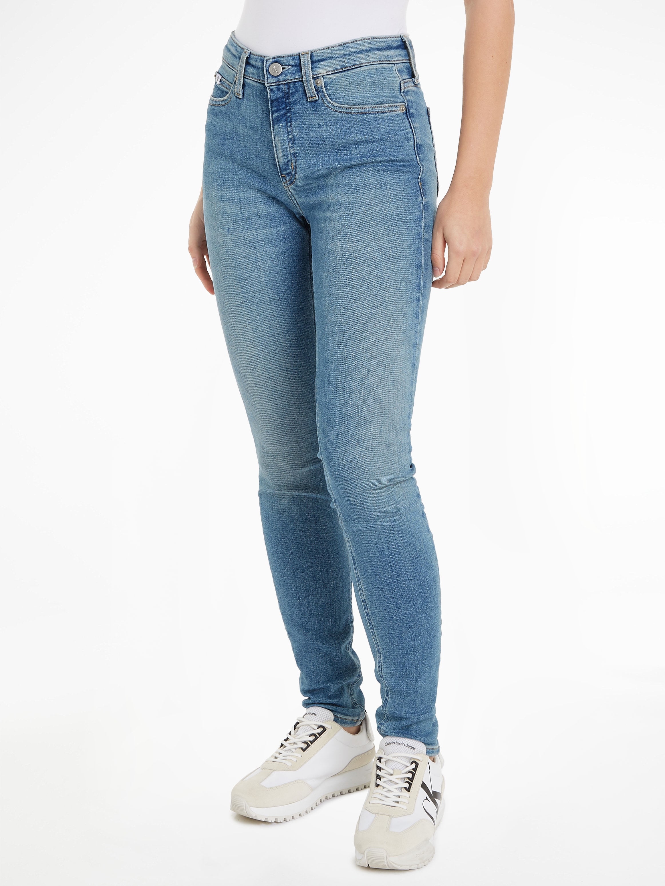 Calvin Klein Jeans Skinny-fit-Jeans "MID RISE SKINNY", im 5-Pocket-Style