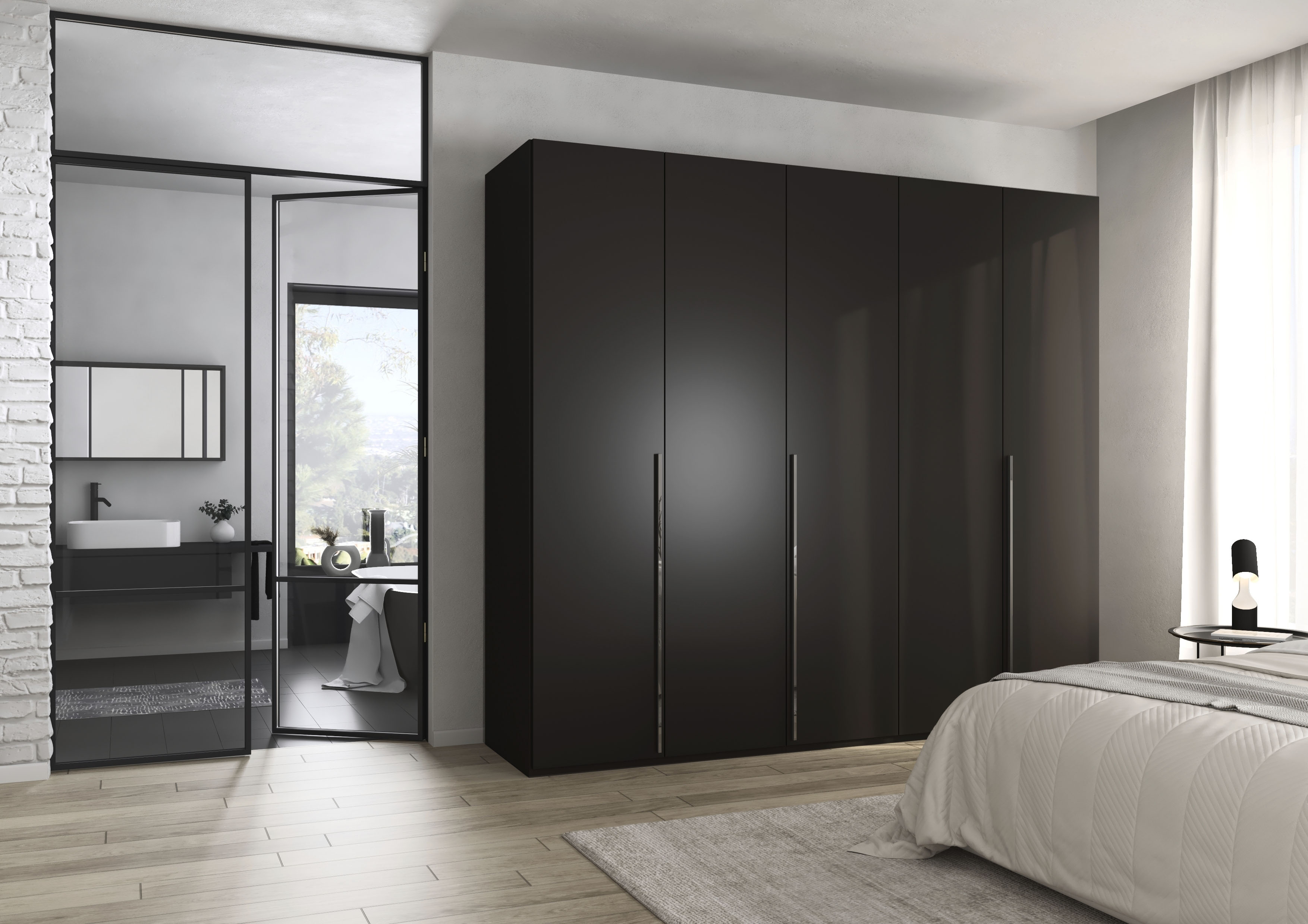 Thumbnail - rauch Drehtürenschrank "Kleiderschrank Schrank Garderobe Wäscheschrank BESTSELLER MONTCLAR" 3 Ausstattungen BASIC/CLASSI...