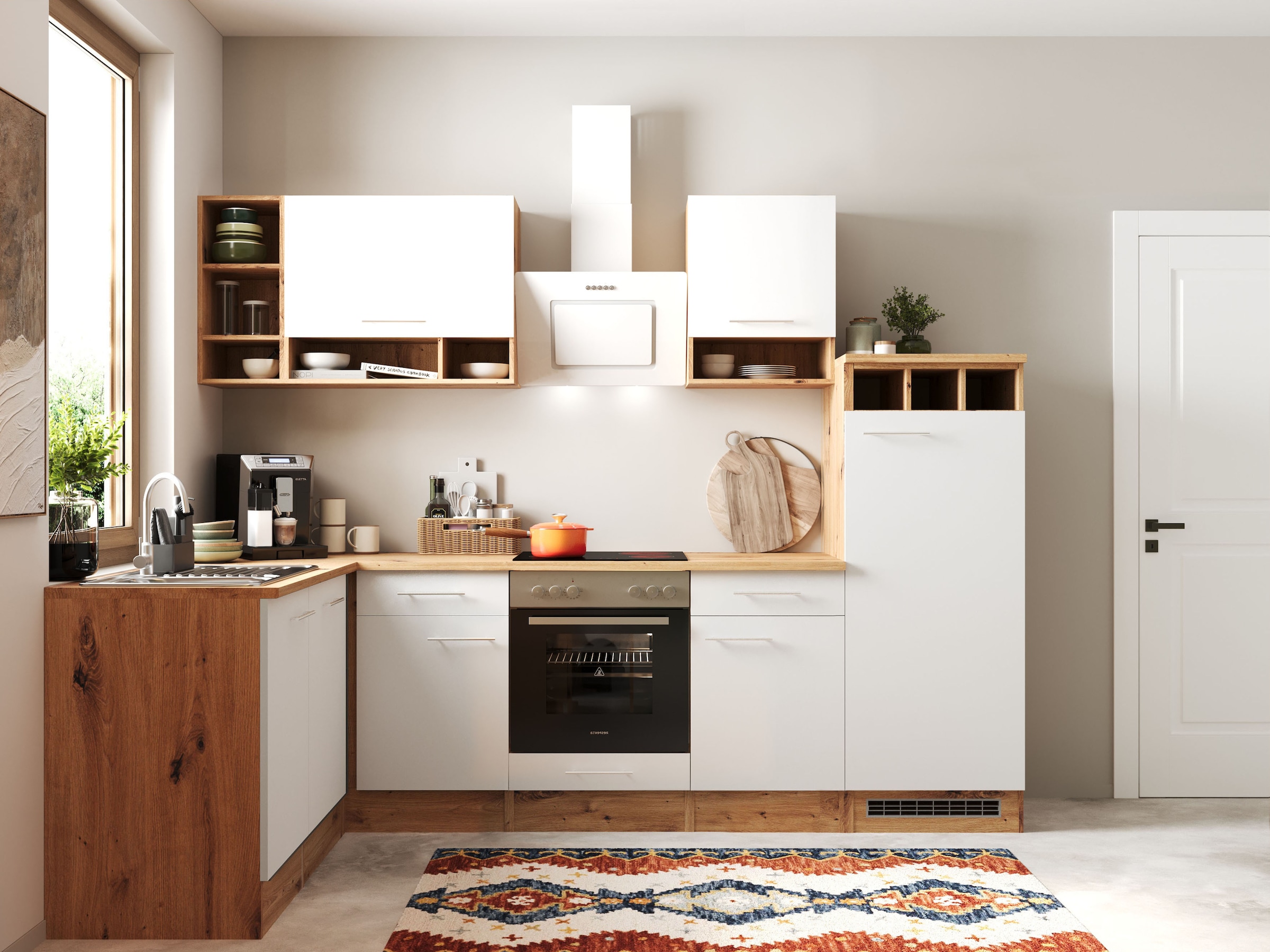 RESPEKTA Kücheninsel "Hilde" Breite 280 cm, 90 cm Arbeitshöhe, in exklusive günstig online kaufen