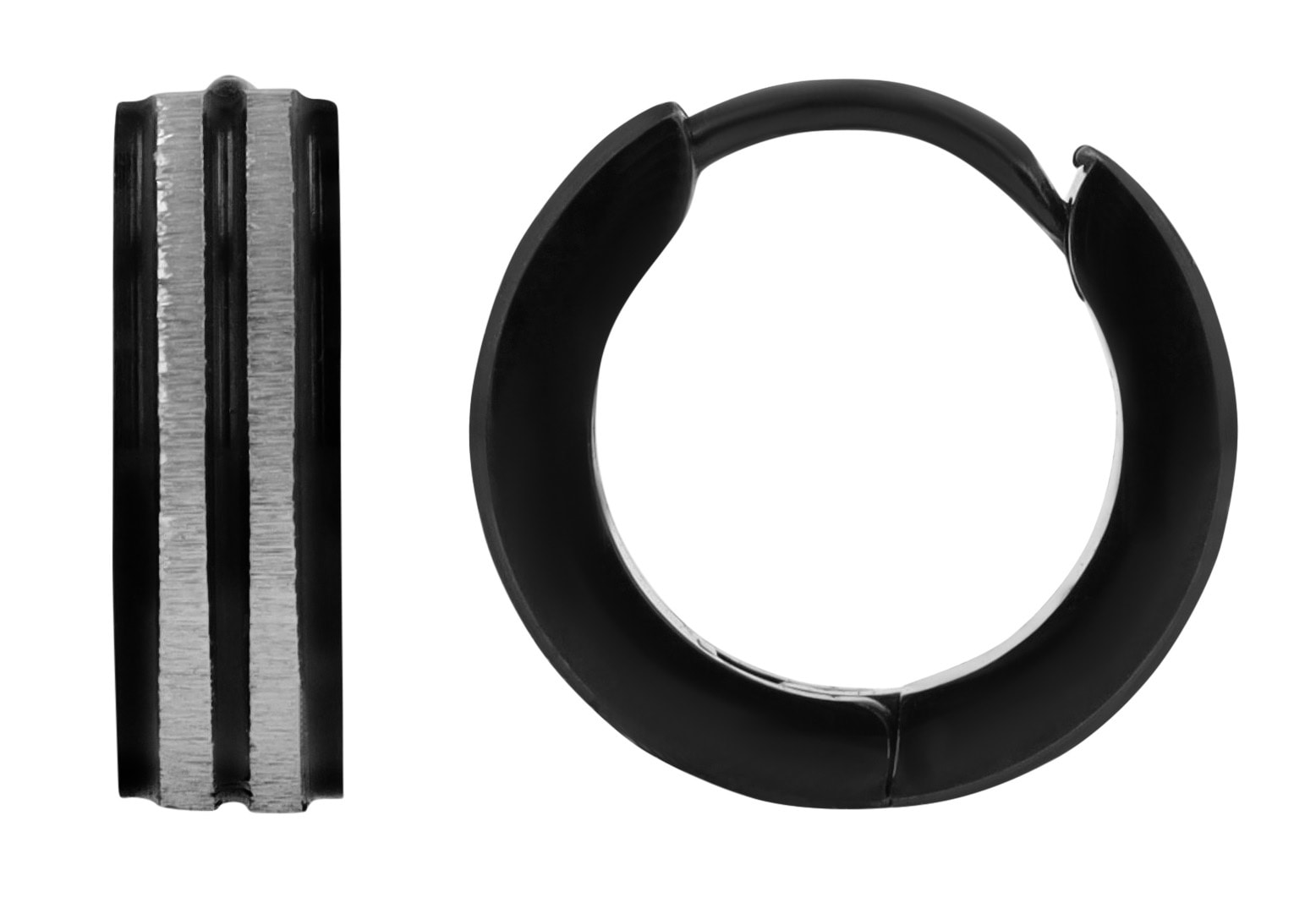 Adelia´s Klappcreolen »Unisex Ohrringe – Klappcreole aus Edelstahl« Perfekt als Geschenk zum einen besonderen Tag