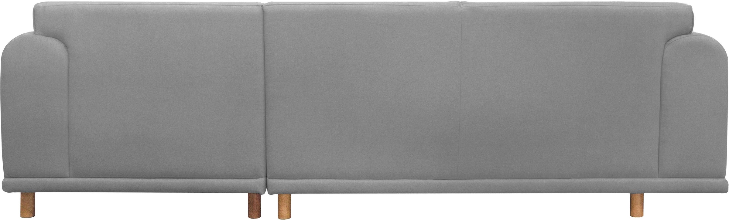 andas Ecksofa »Maroon L-Form«, in skandinavischem Design, mit losen Kissen
