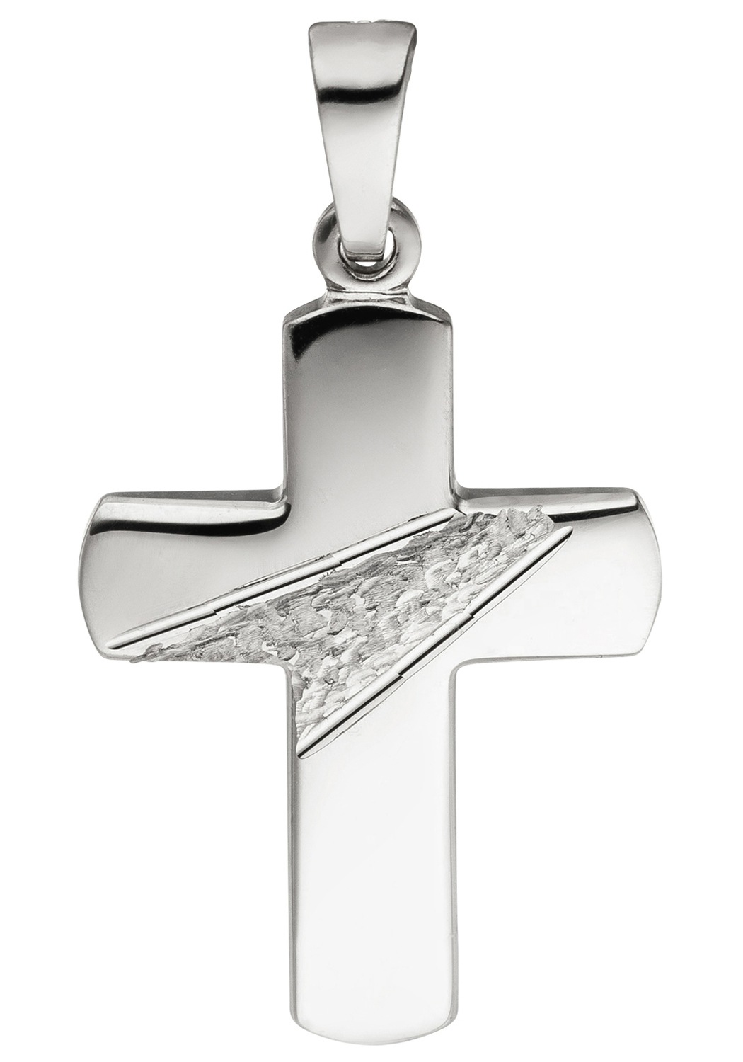 JOBO Kreuzanhänger »Anhänger Kreuz« 925 Silber