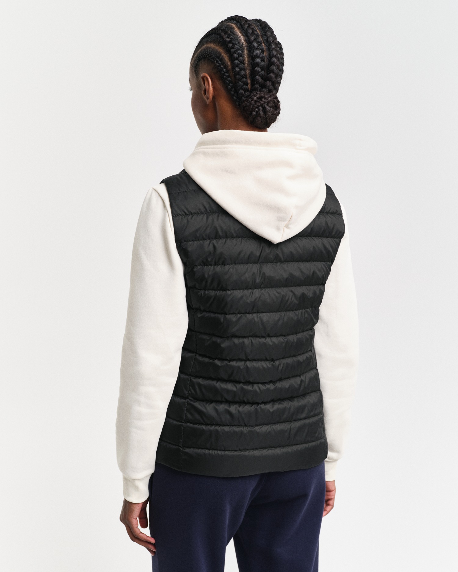 Gant Steppweste "LIGHT DOWN VEST", mit Logodruck auf der Brust günstig online kaufen