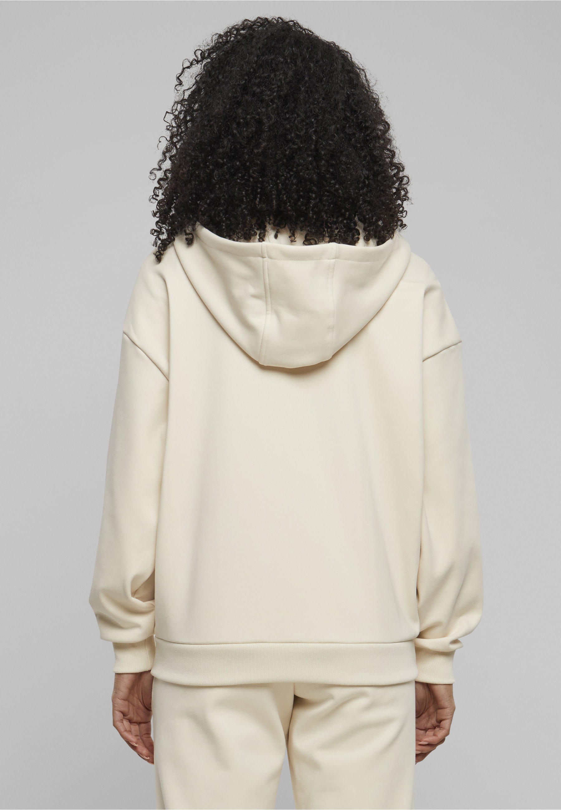 URBAN CLASSICS Kapuzenpullover »Urban Classics Damen Ladies Cozy Oversized Zip Hoody«