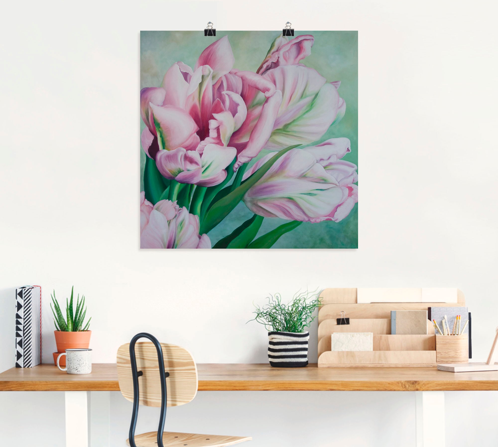 Artland Wandbild "Tulpen", Blumen, (1 St.), als Leinwandbild, Poster in ver günstig online kaufen