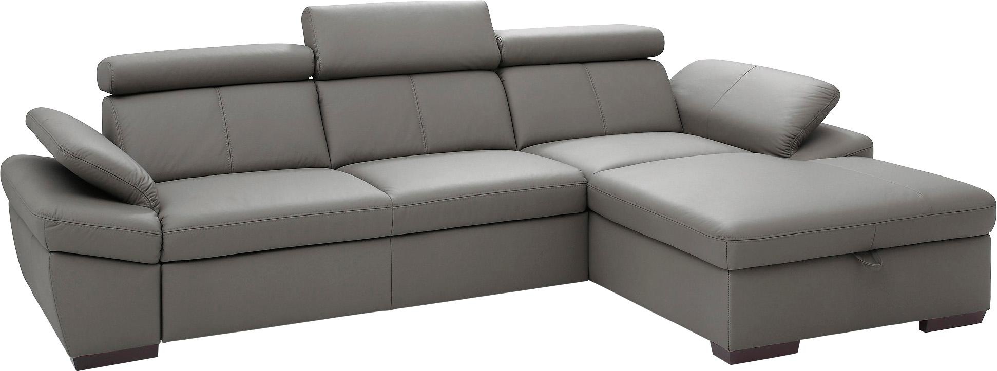 exxpo - sofa fashion Ecksofa "Salerno, Funktionssofa, Breite 280cm, hoher S günstig online kaufen