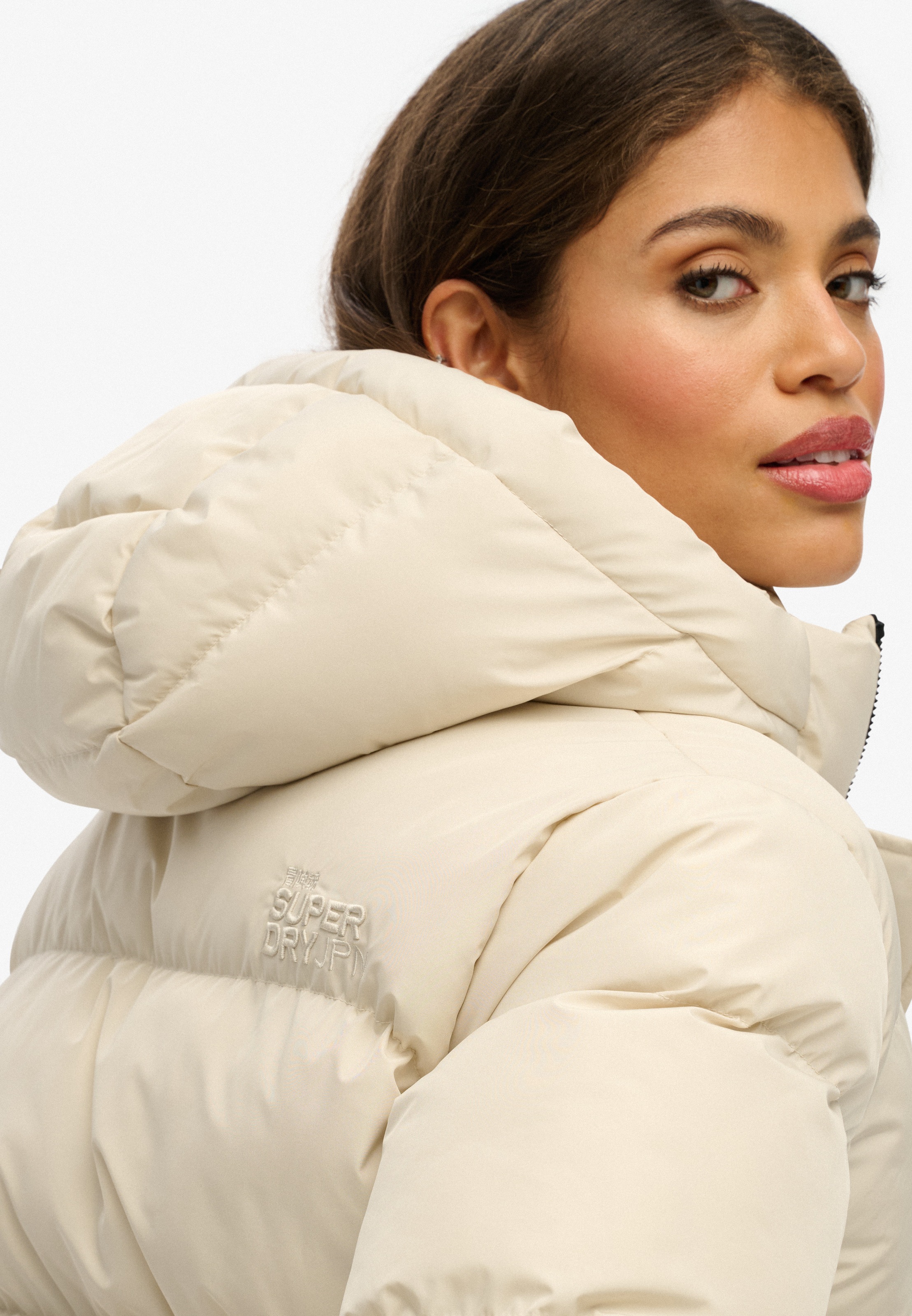 Superdry Steppjacke »HOODED 5 BAFFLE SPORTS PUFFER«, mit Kapuze