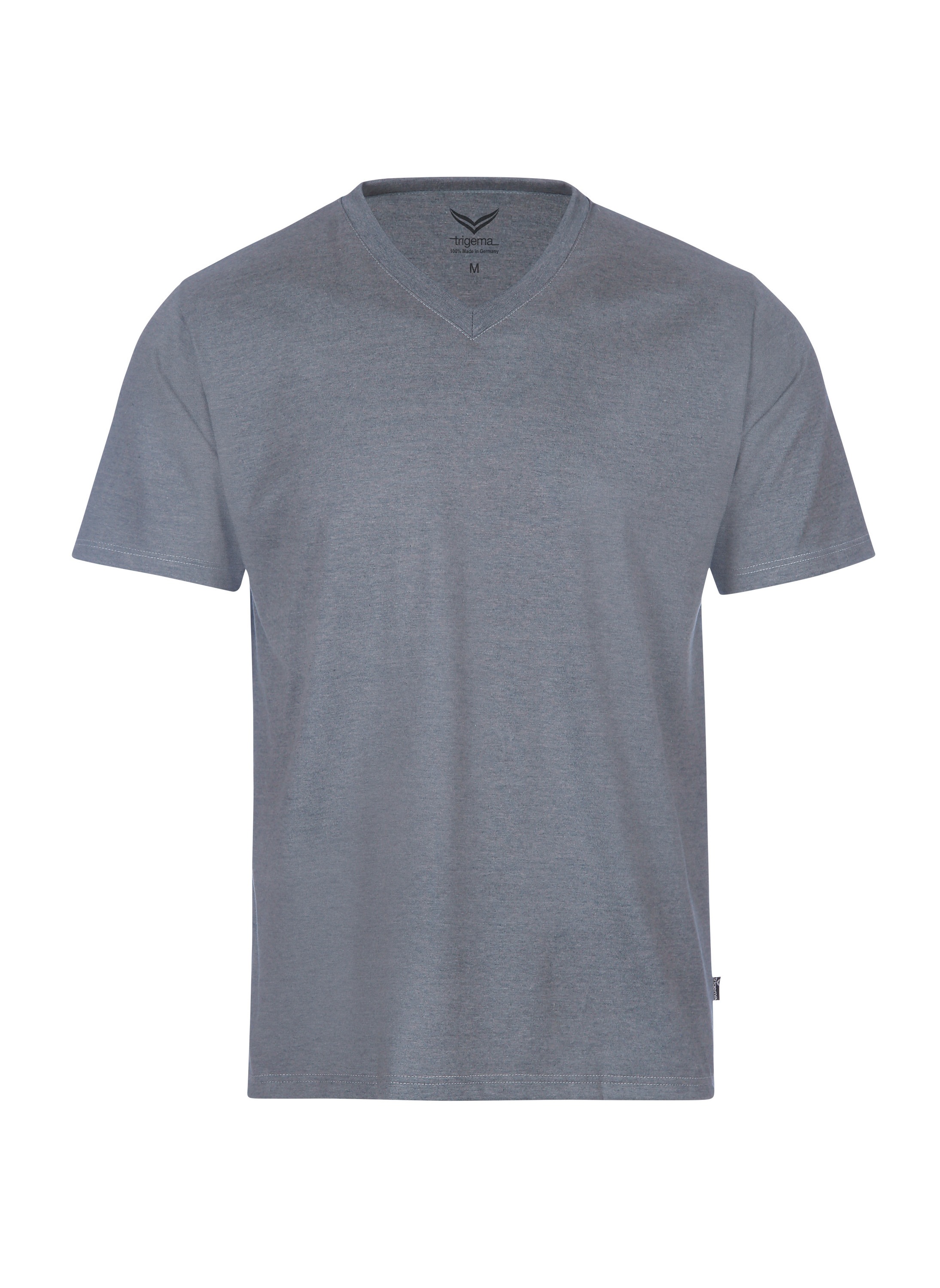 Trigema T-Shirt "TRIGEMA V-Shirt DELUXE Baumwolle" 1 Stk. tlg. günstig online kaufen