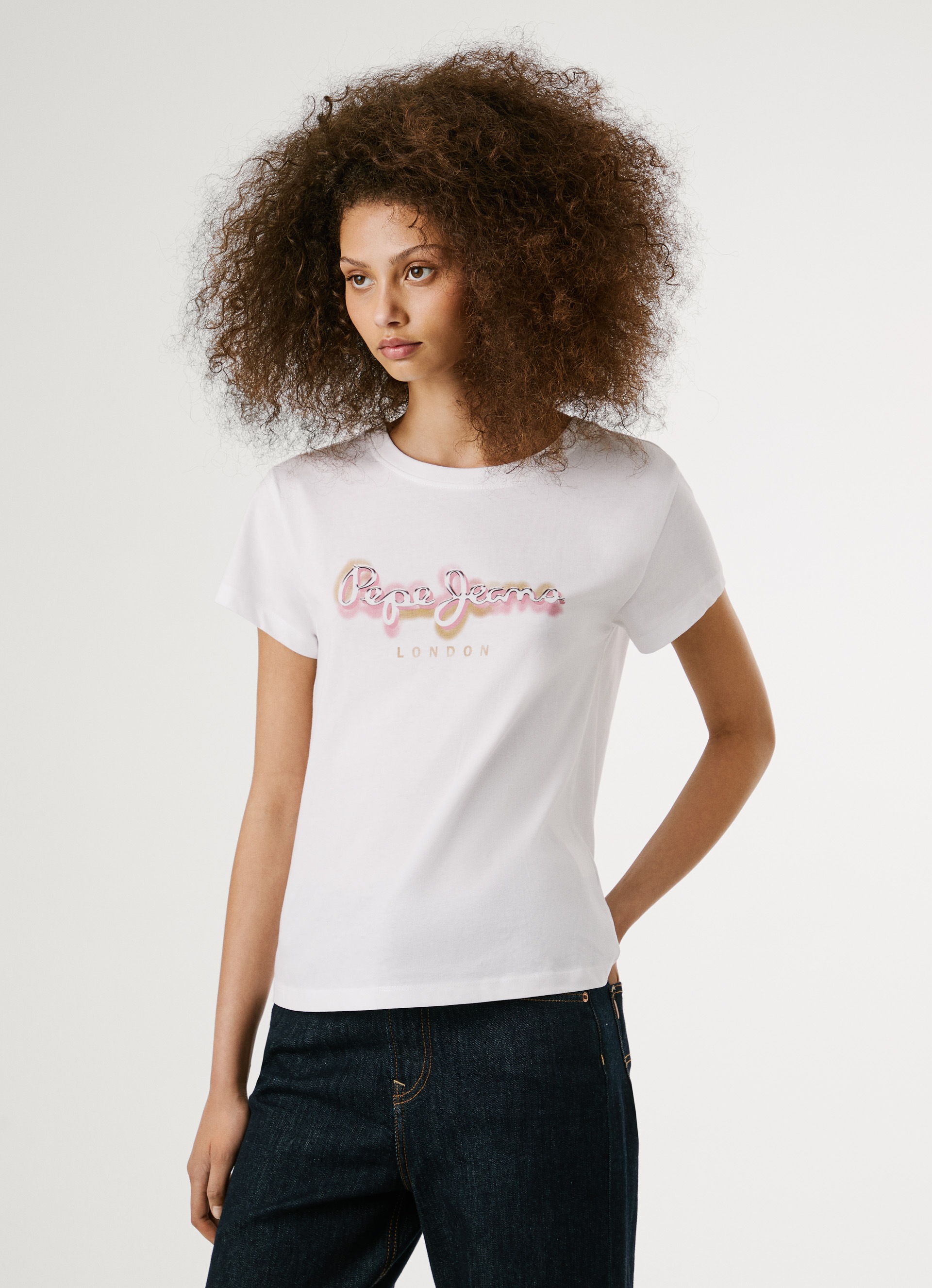 Thumbnail - Pepe Jeans T-Shirt "BECKY", aus Baumwolljersey