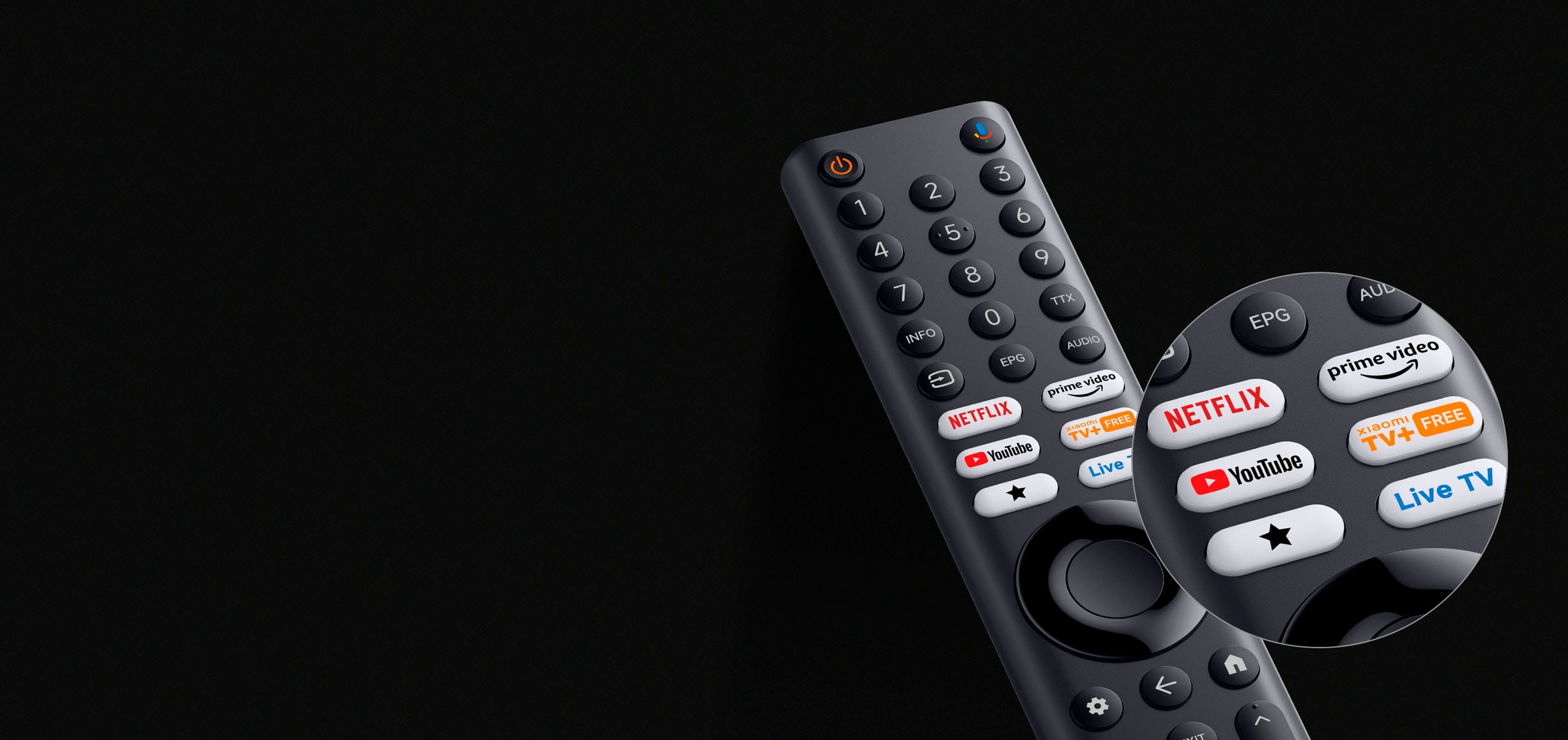 Xiaomi QLED Mini LED-Fernseher »L65MB-SEU« 165 cm/65 ″ Smart-TV