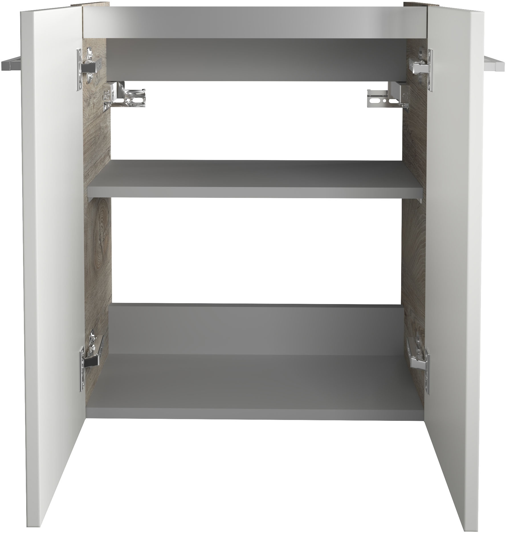 FACKELMANN Waschbeckenunterschrank »SBC«, Badmöbel für Gäste-WC, Breite ca. 55 cm