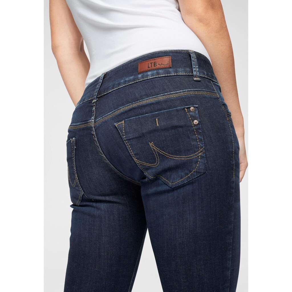 LTB Slim-fit-Jeans »MOLLY«, mit doppelter Knopfleiste & Stretch