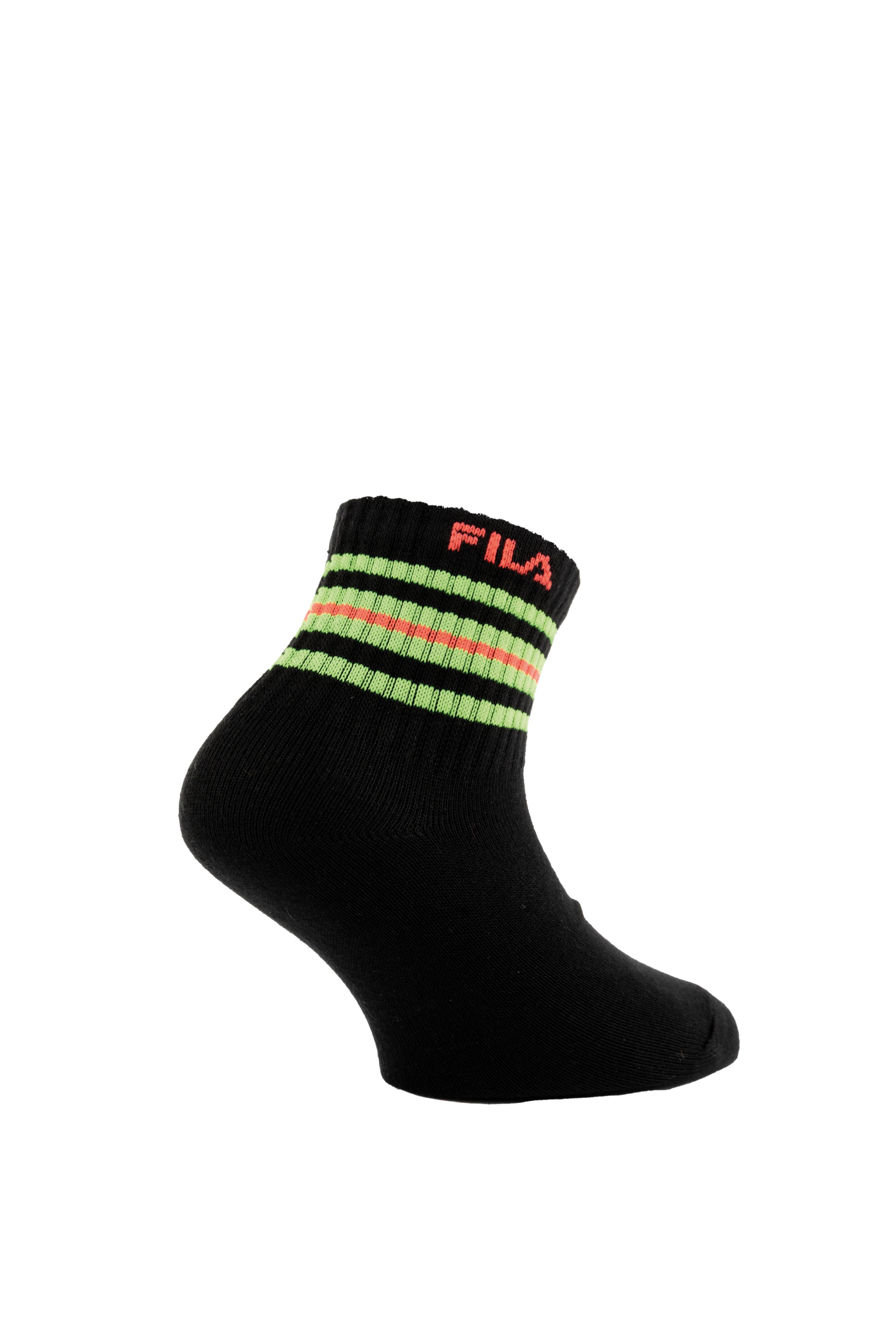 Fila Kurzsocken 6 Paar,  Cotton-Mix, mit Rippenbündchen