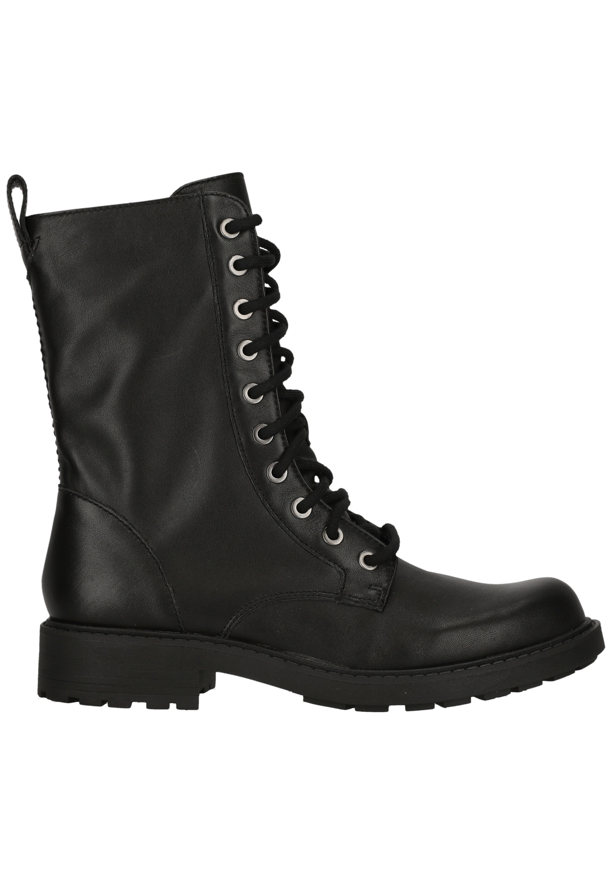 Clarks Stiefel »Orinoco2 Style Black Leather«  mit profilierter Sohle für guten Halt