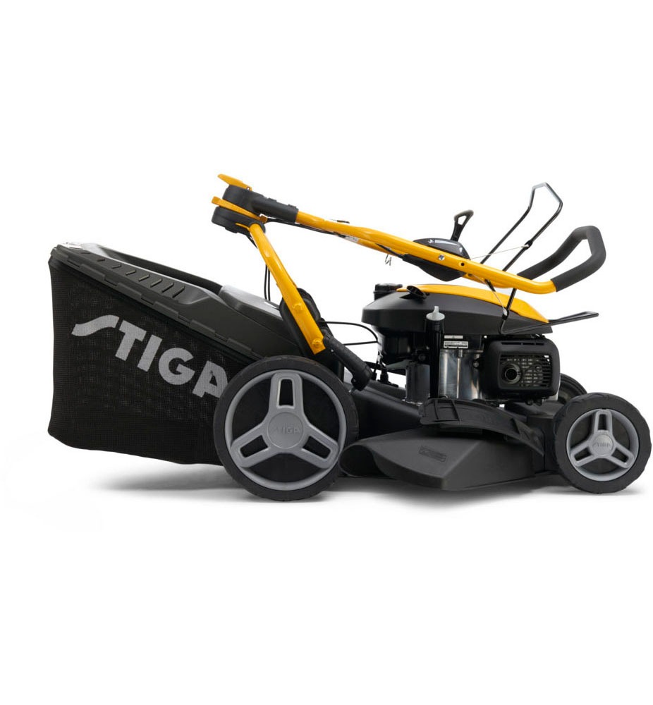 STIGA GARDEN Benzinrasenmäher »Combi 753 V«, Mulchfunktion, HONDA-Motor, Radantrieb