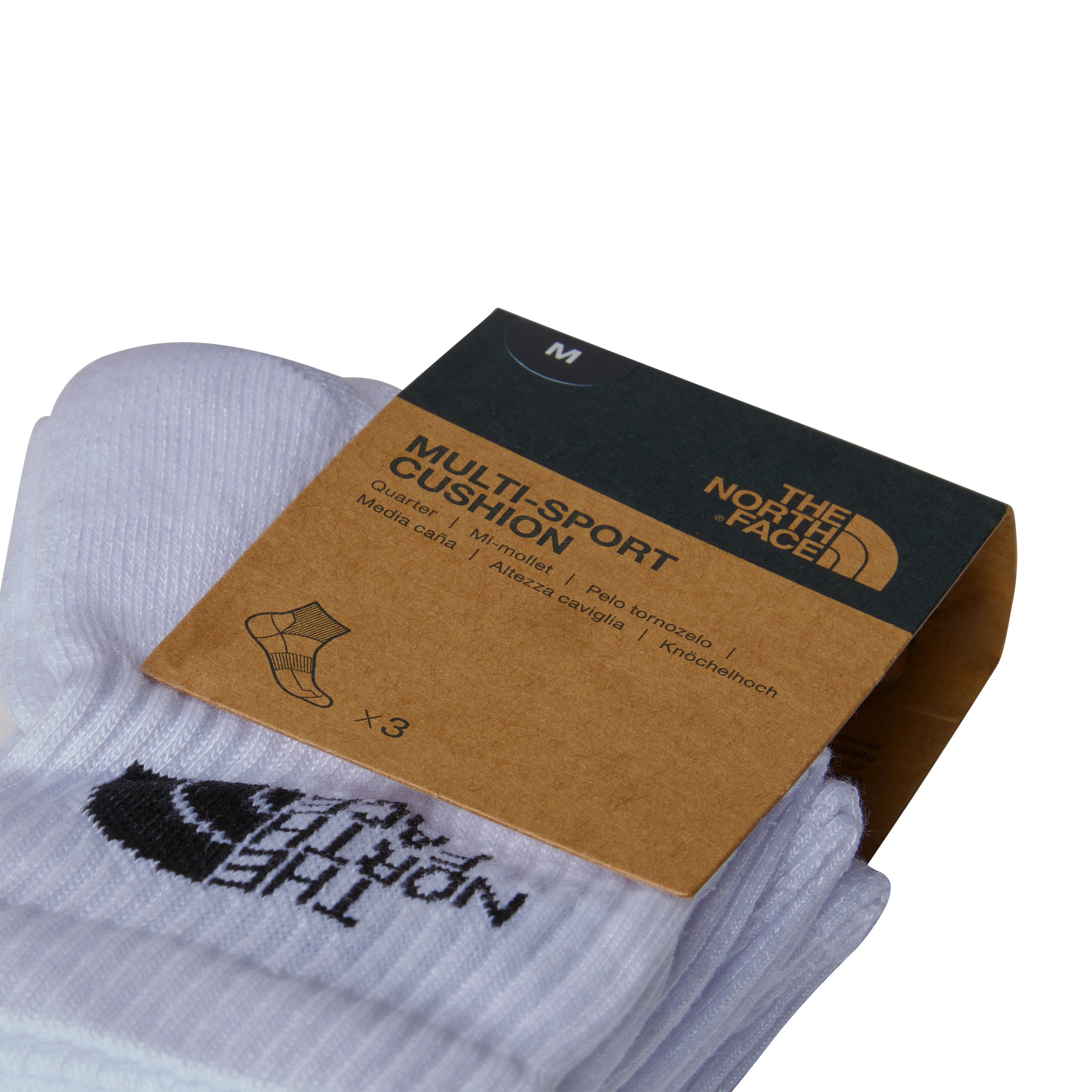Thumbnail - The North Face Sportsocken "MULTI SPORT CUSH QUARTER SOCK 3P", (Packung, 3 Paar)