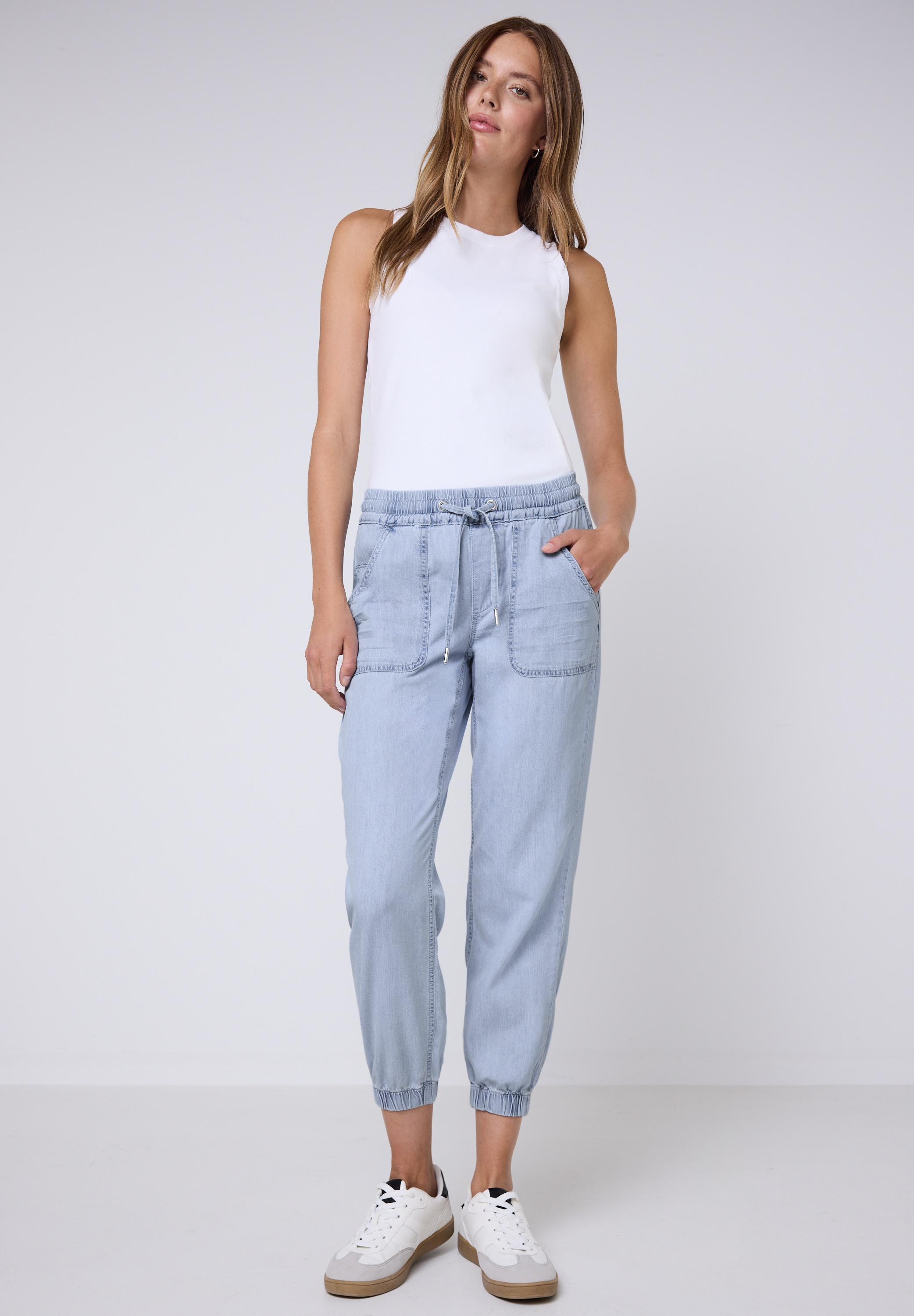 STREET ONE STUDIO Comfort-fit-Jeans, Middle Waist