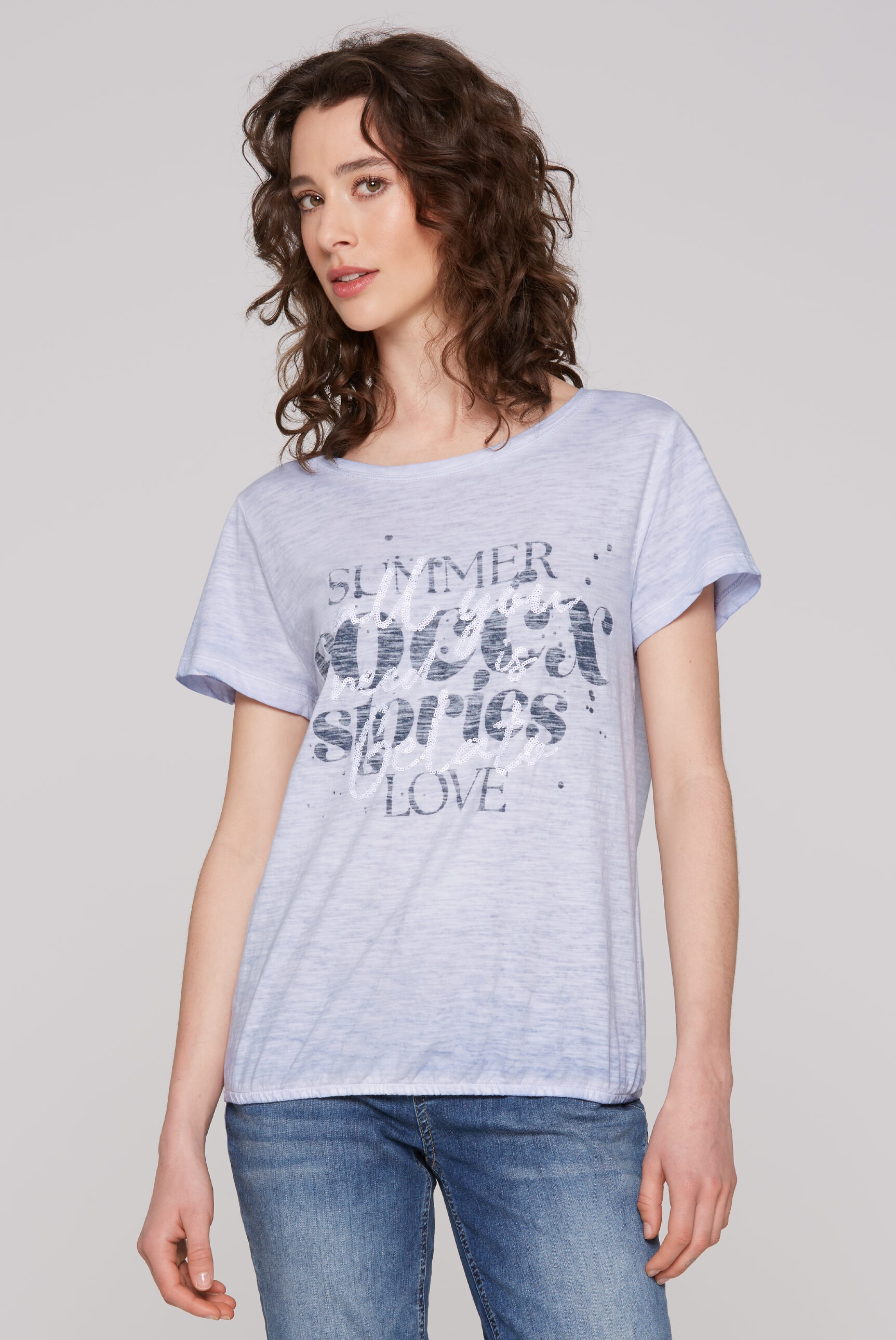 SOCCX Rundhalsshirt, aus Baumwolle günstig online kaufen