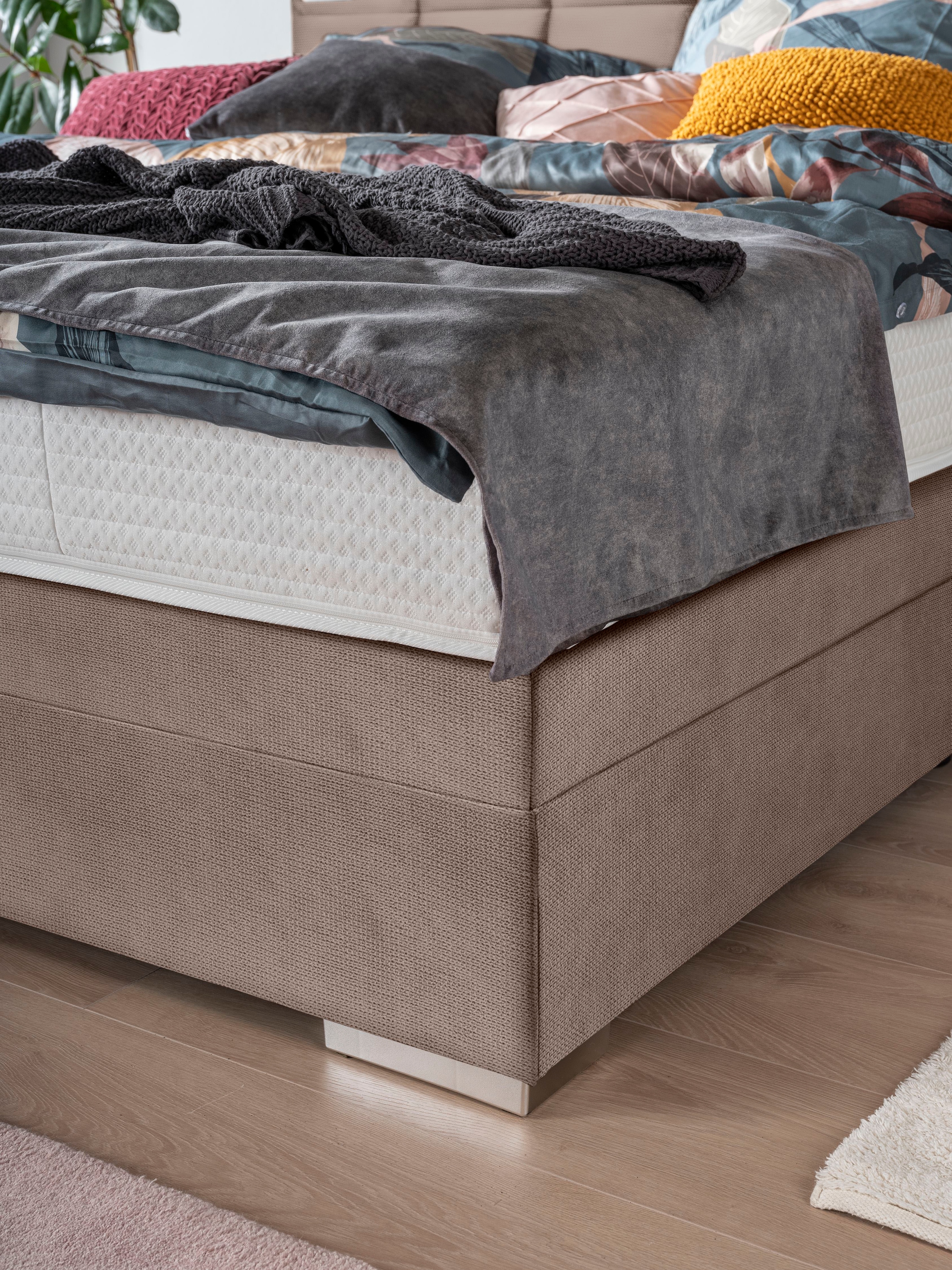 ADA trendline Boxspringbett »Luara«, in 3 verschiedenen Größen