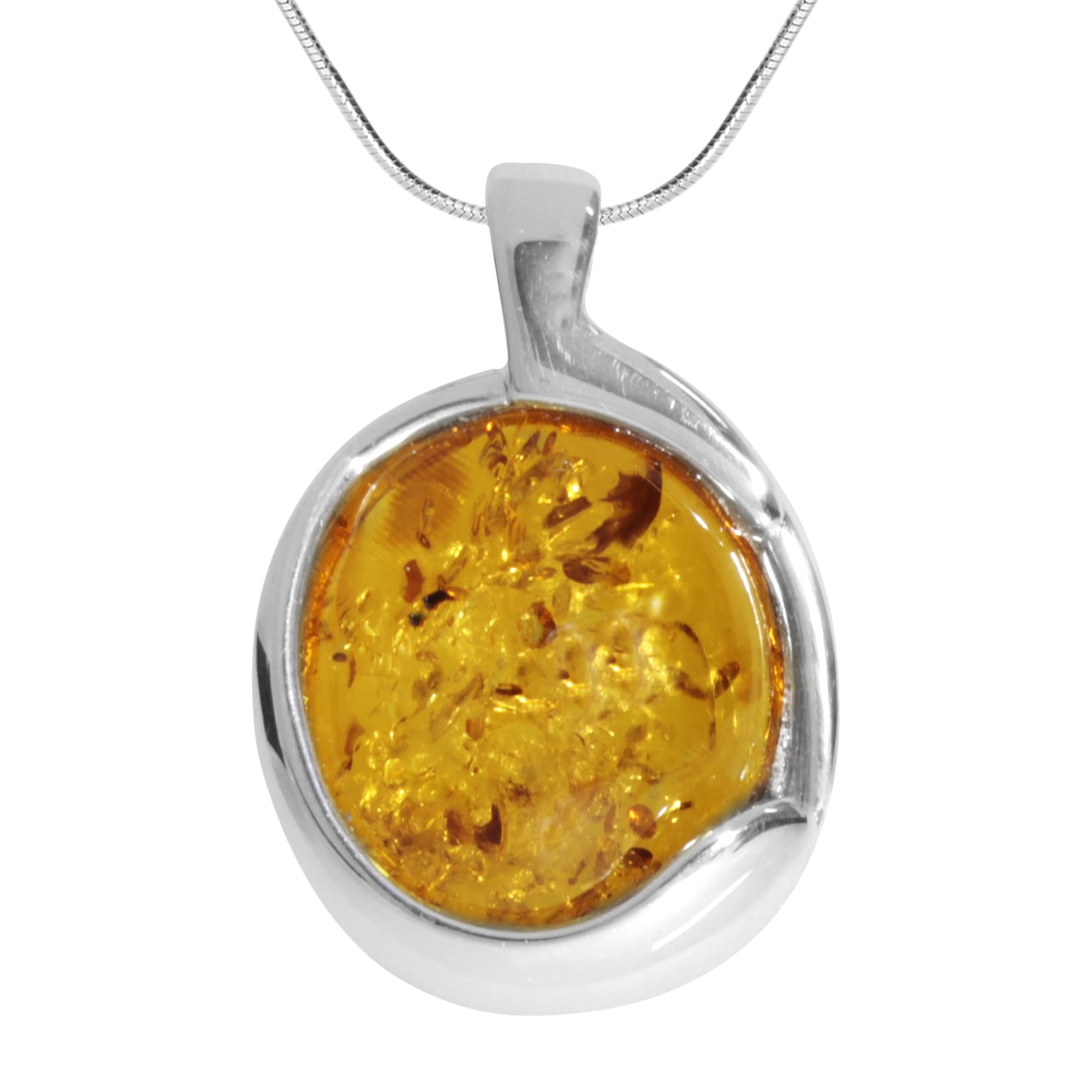 Kette mit Anhänger OSTSEE-SCHMUCK "Ostsee-Schmuck Kette mit Anhänger Ragna Kette mit Anhänger Ragna" Gr. 50, silber, Halsketten, Damen, 50cm, Silber 925 (Sterlingsilber), L: 42