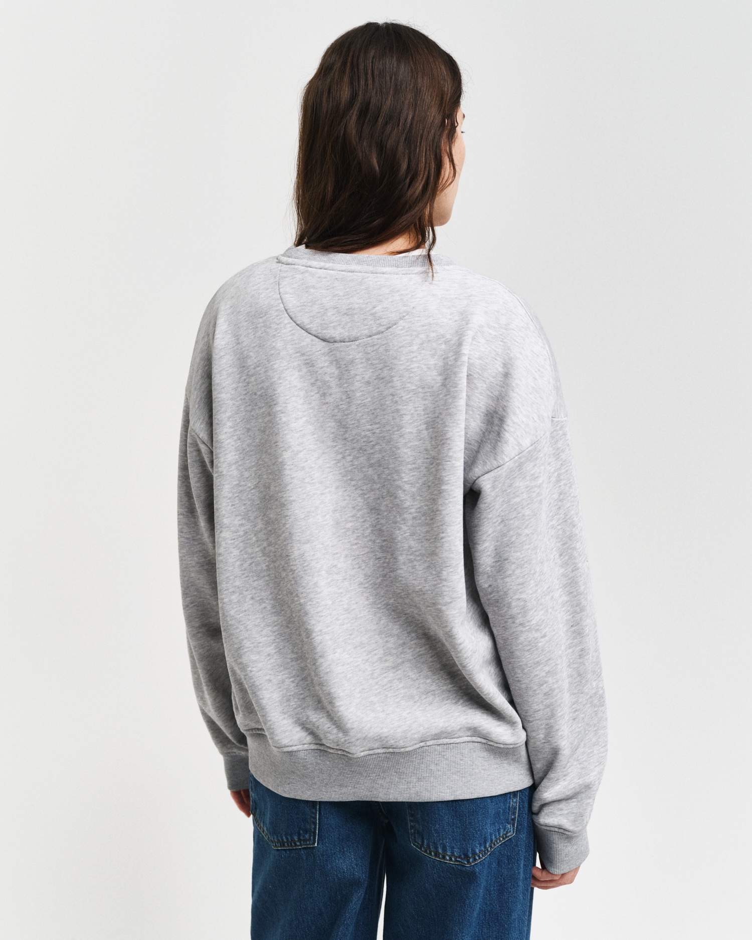 Gant Sweatshirt "SHIELD C-NECK SWEAT", Grafische GANT-Stickerei auf der Bru günstig online kaufen