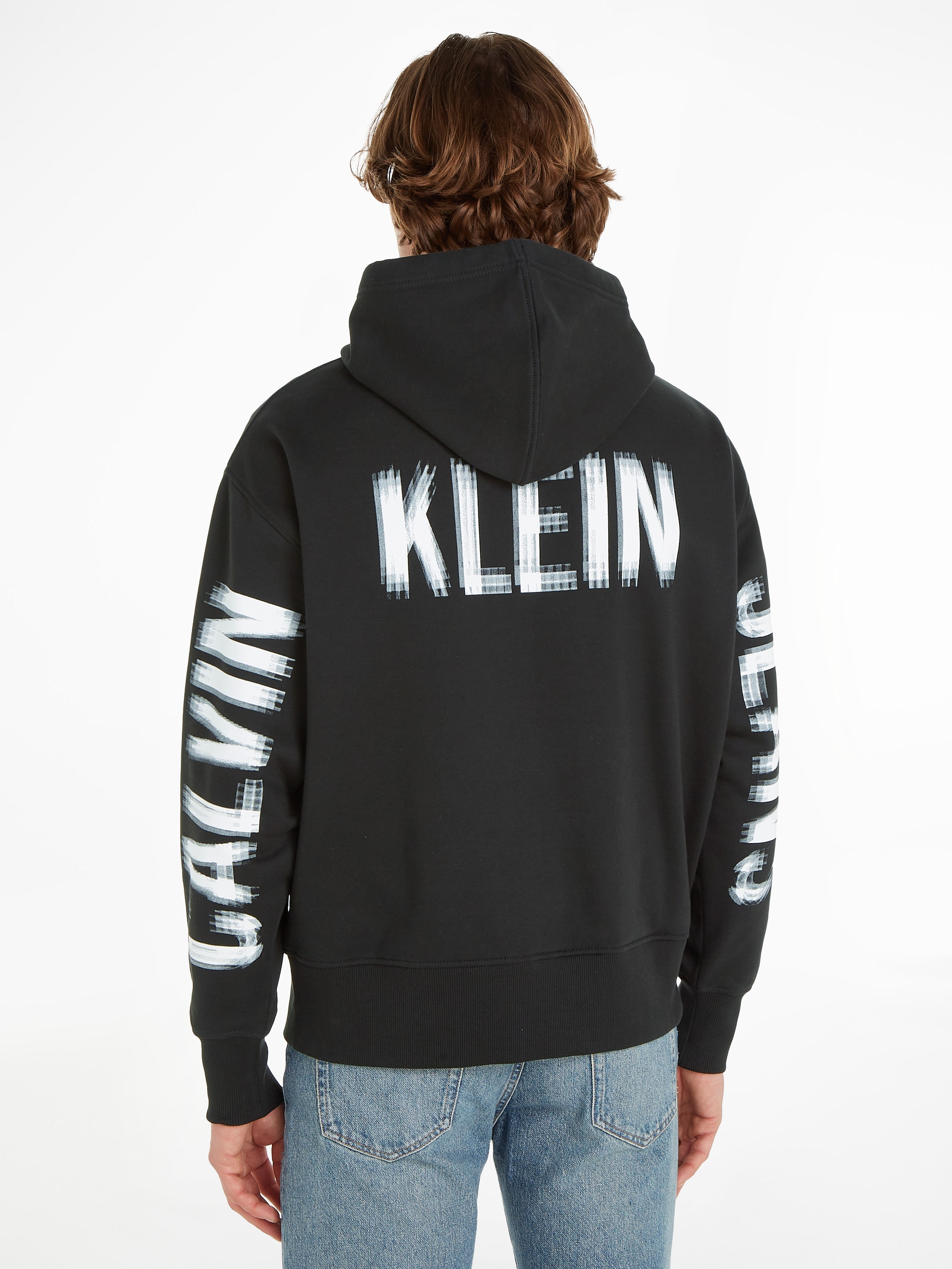 Calvin Klein Jeans Kapuzensweatshirt "ILLUSION LOGO HOODIE" günstig online kaufen