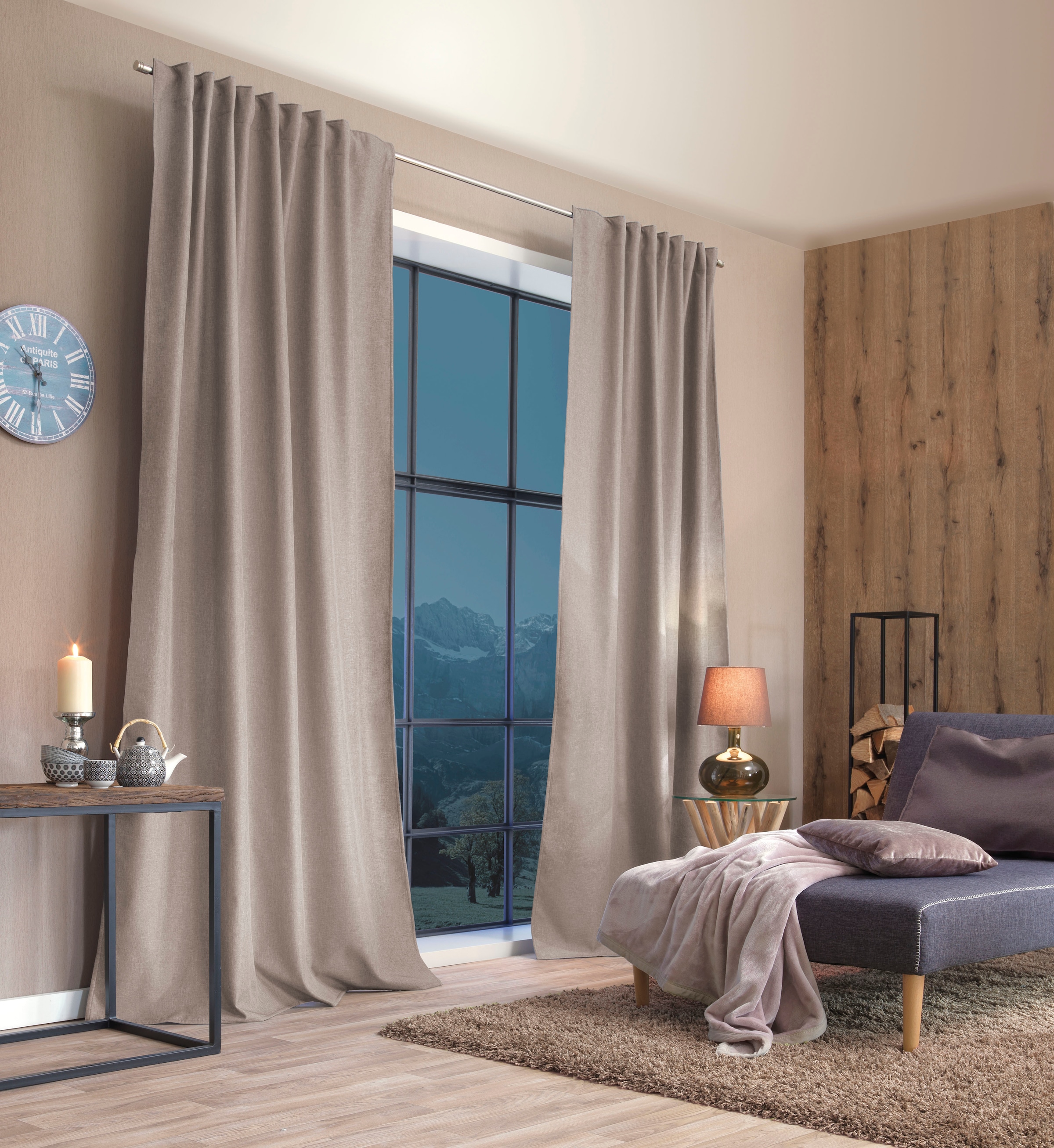 Home Basics "ESKIMO" Multifunktionsband 1 Stk. tlg. Thermostoff Uni ESKIMO günstig online kaufen