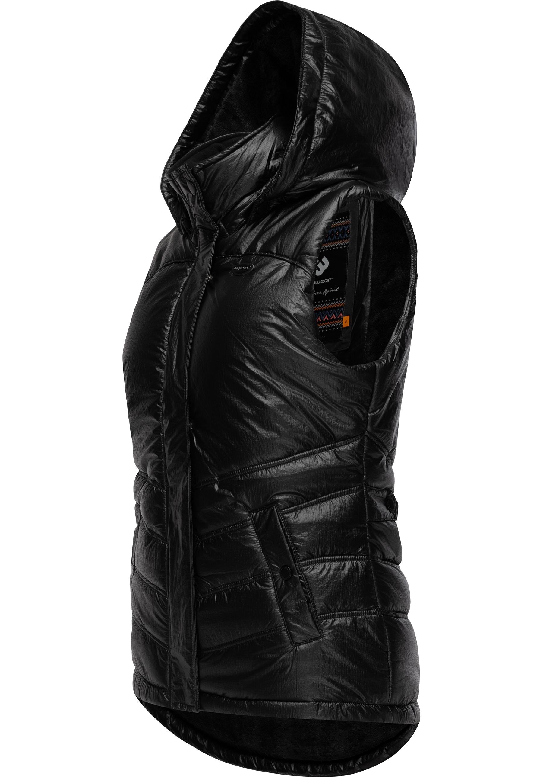 Ragwear Steppweste "Hesty Bling" Wasserdichte Outdoor-Weste mit abnehmbarer günstig online kaufen