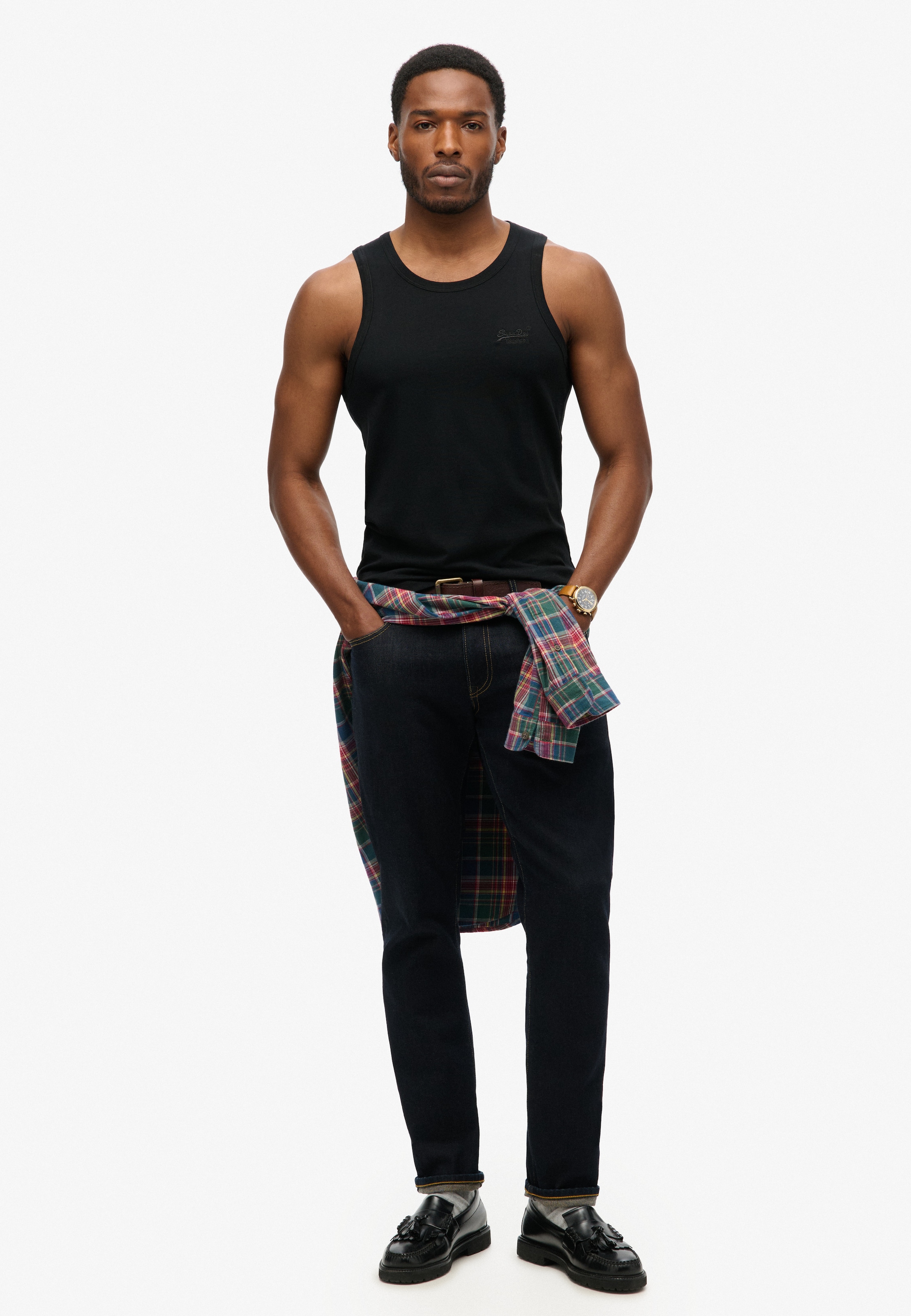 Superdry Tanktop »ESSENTIAL LOGO VEST UB«
