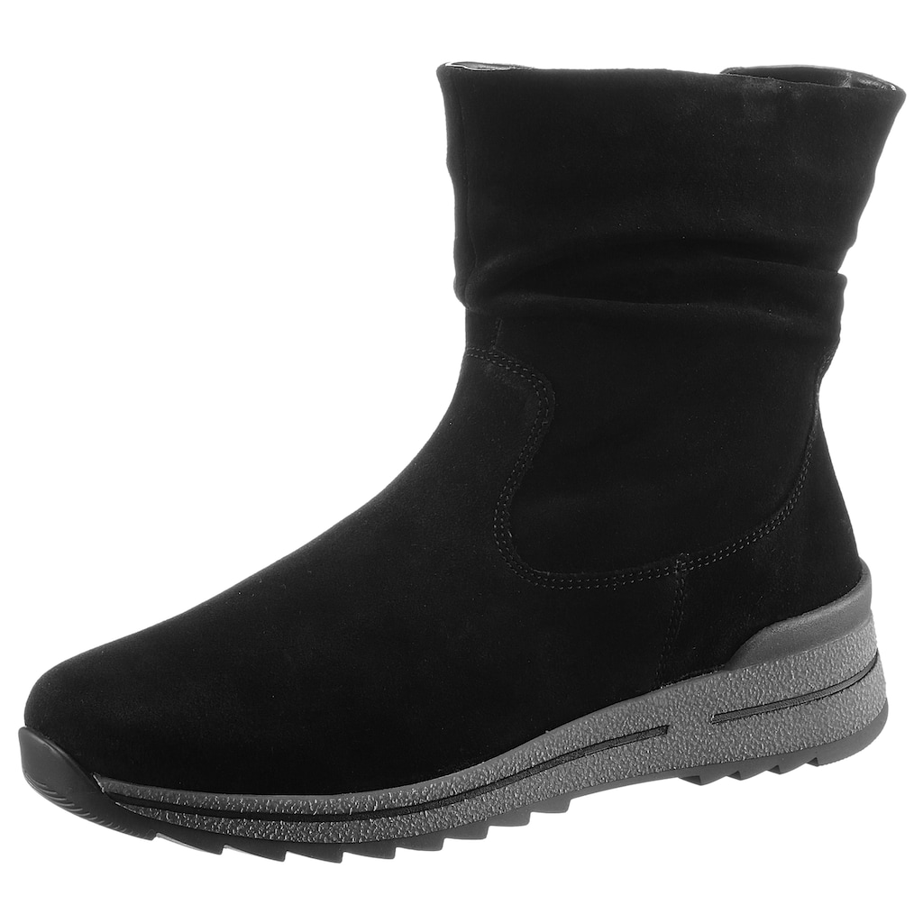 Ara Stiefelette »OSAKA«, mit gerafftem slouchy-Schaft, Komfortweite H