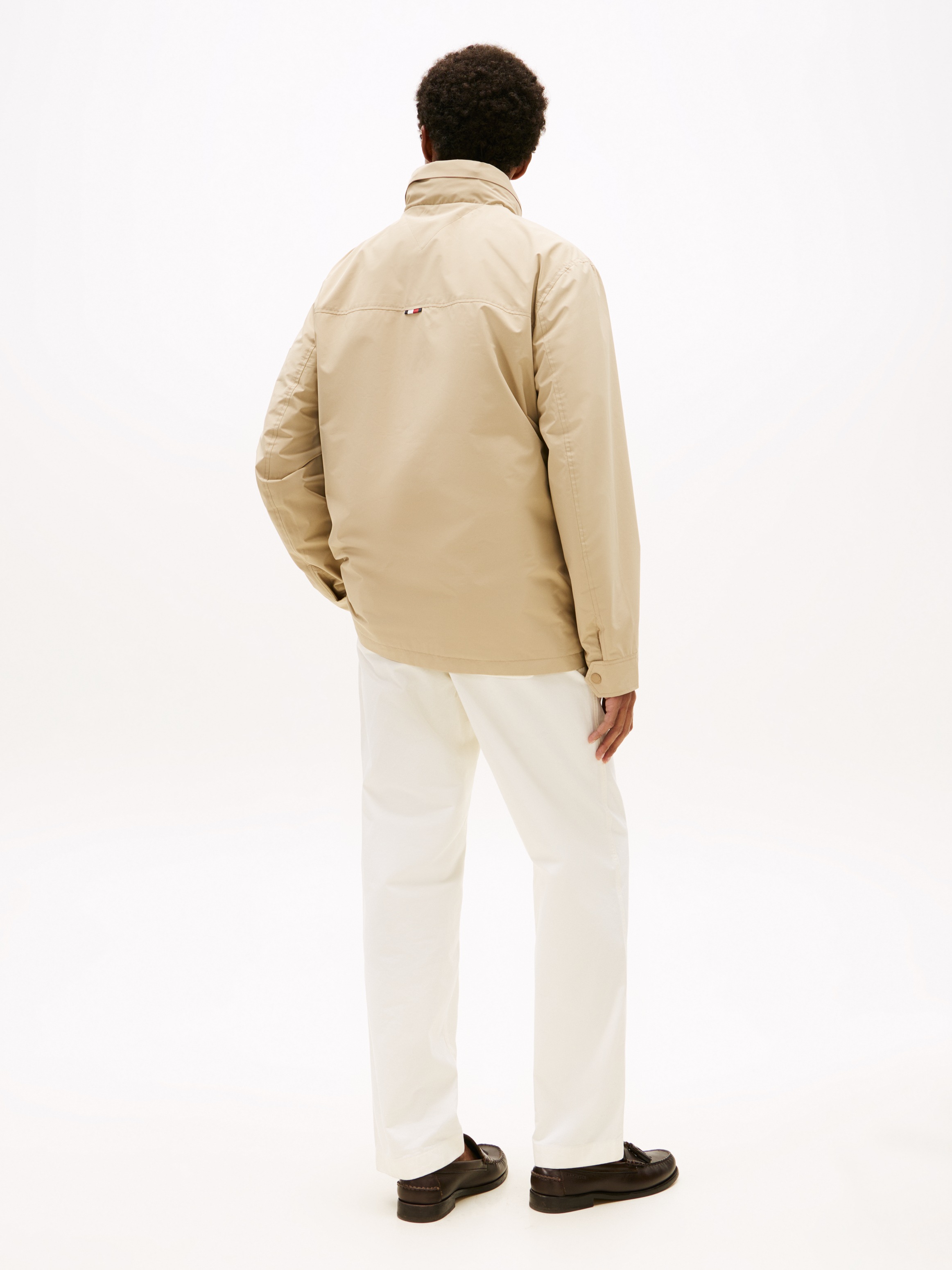 Tommy Hilfiger Fieldjacket »PACKABLE FIELD JACKET«, mit Kapuze, Kapuze im Kragen verstaubar