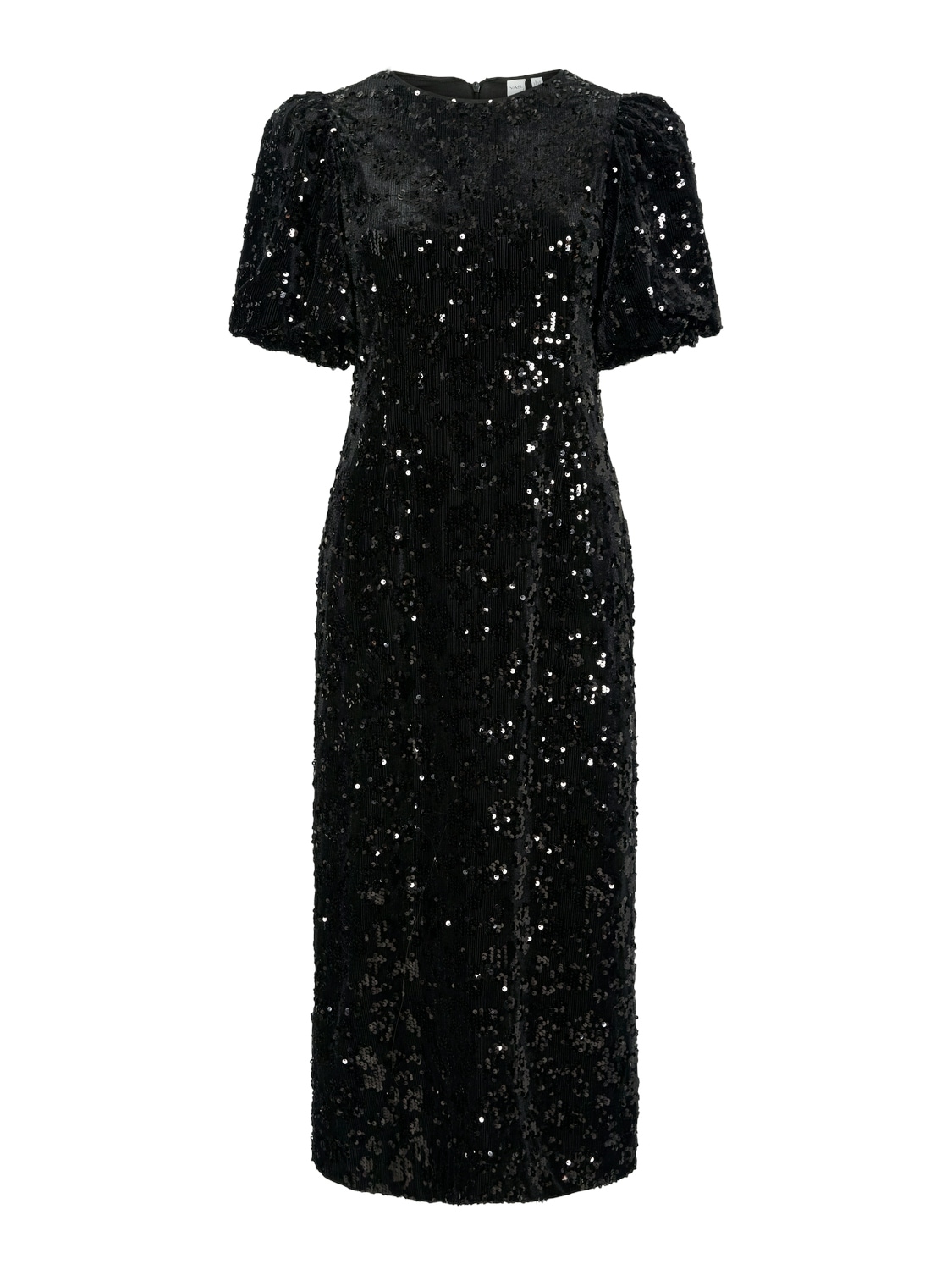 Y.A.S Paillettenkleid »YASSOFIE 2/4 SEQUIN MIDI DRESS NOOS« Materialmix