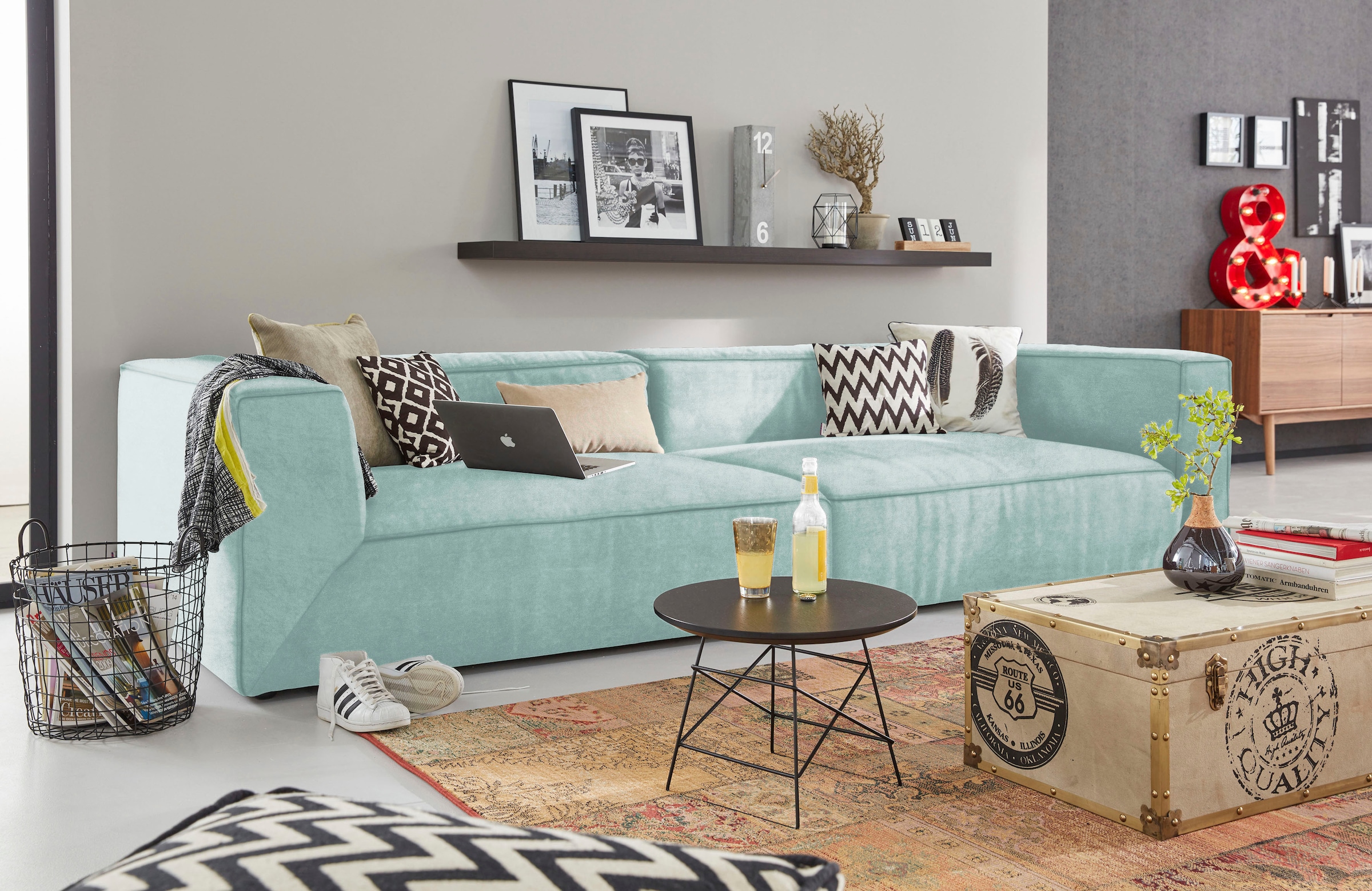 TOM TAILOR HOME Big-Sofa "BIG CUBE", TOM TAILOR Big-Sofa >>BIG CUBE