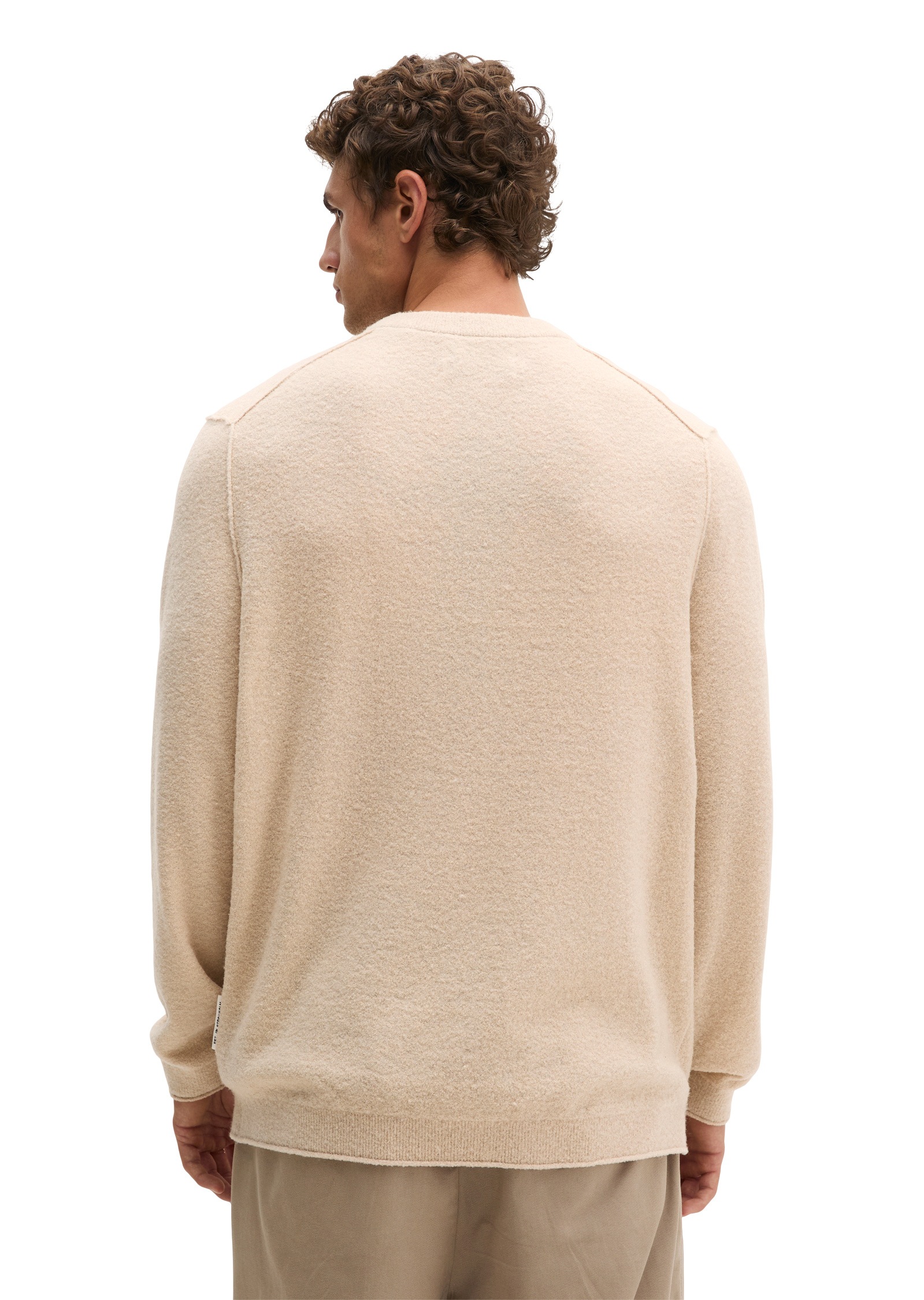 Marc O'Polo Strickpullover »aus weichem Schurwoll-Mix«