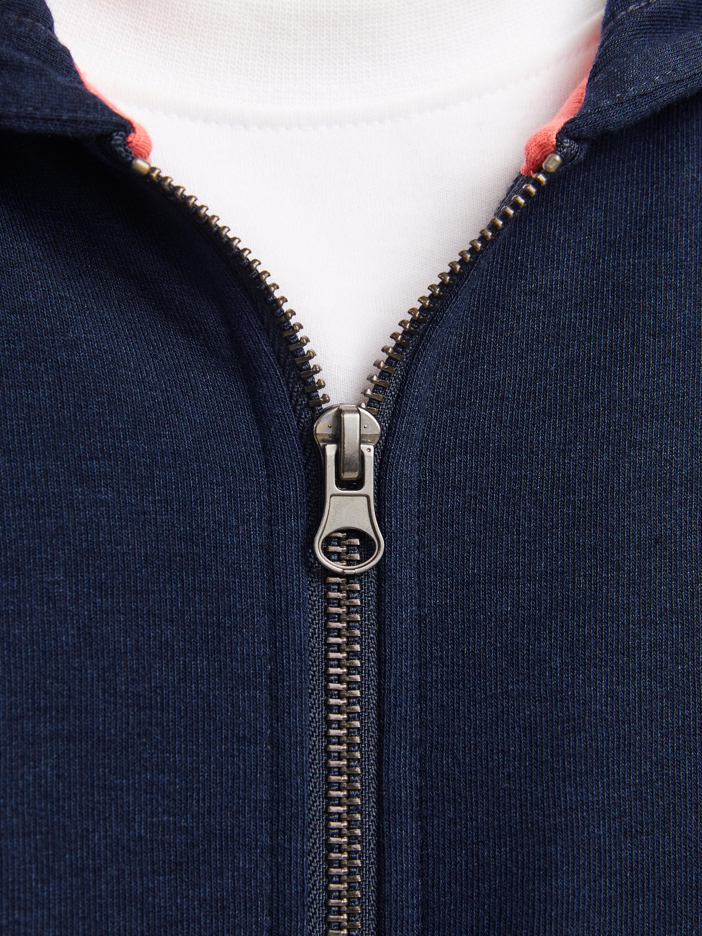 Thumbnail - Jack & Jones Kapuzensweatjacke "JJSIMON Hoodie mit Reißverschluss und hohem Baumwollanteil" bedruckt, modisch, regular f...