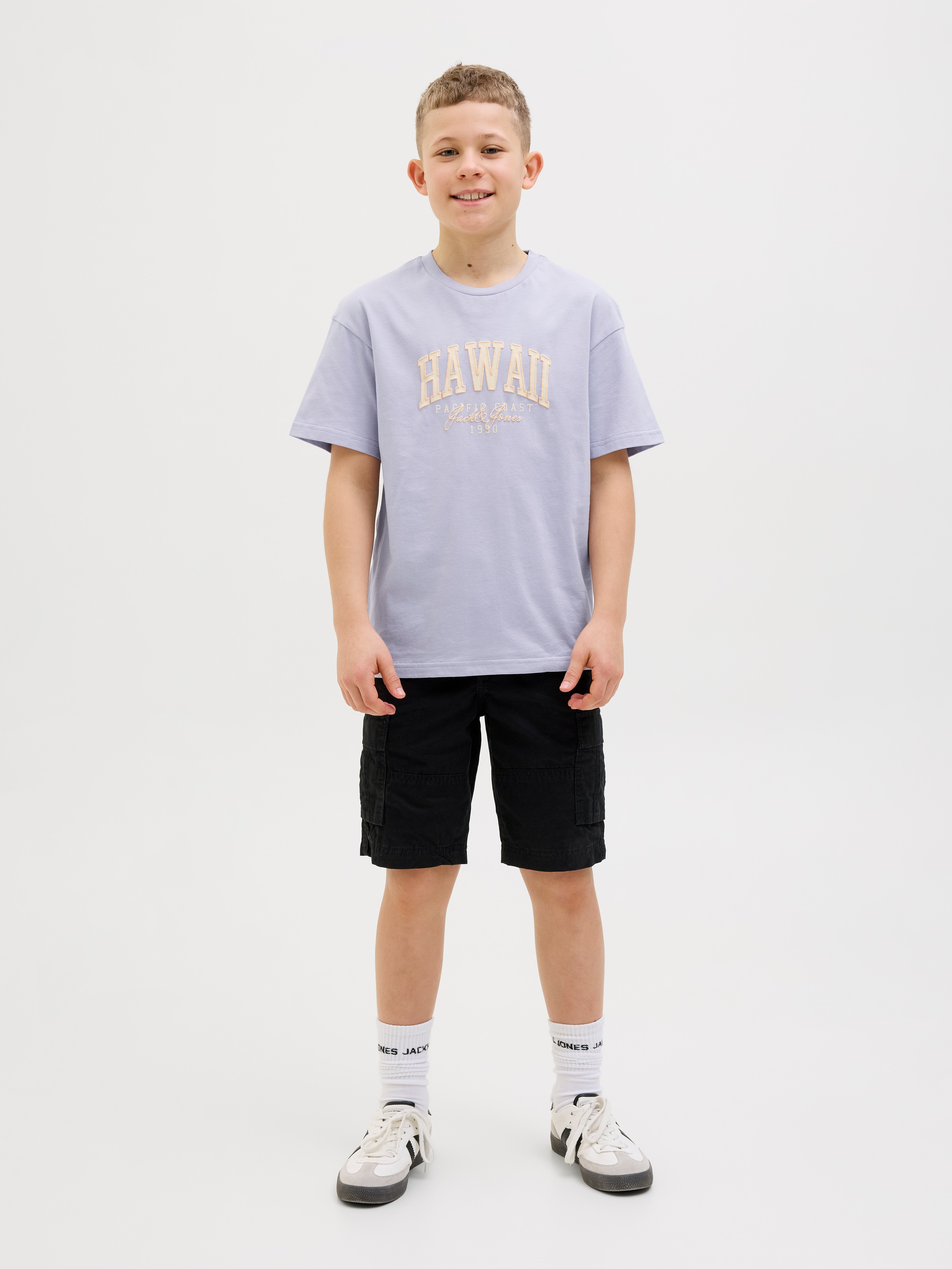 Jack & Jones Junior T-Shirt »JJDETROIT TEE SS CREW NECK JNR«