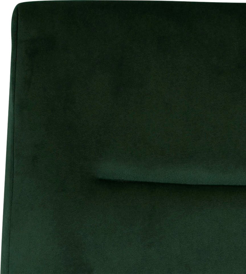 ACTONA GROUP Esszimmerstuhl »Doris«, (Set), 2 St., Polyester, mit lebendigem Stoff, schlanke, schwarze Metallbeine
