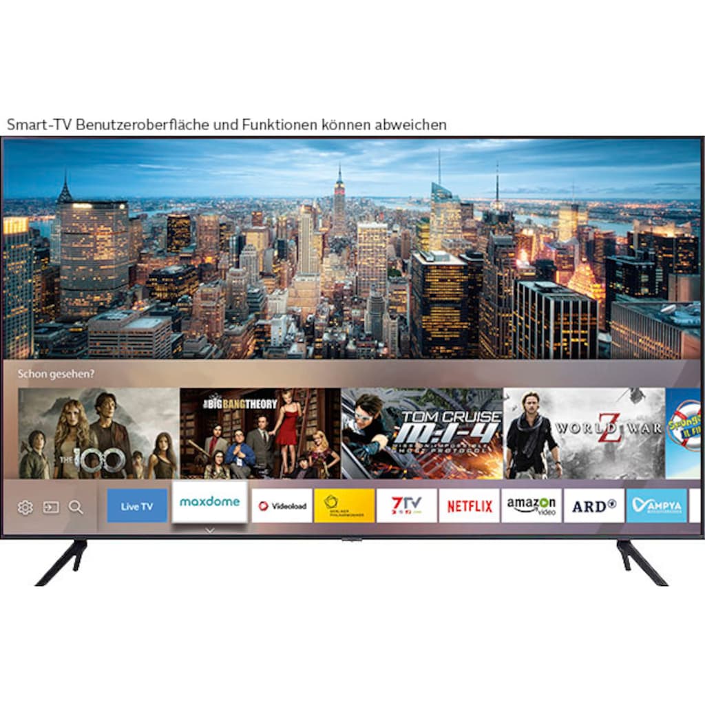 Samsung LED-Fernseher »GU50AU7199U«, 125 cm/50 Zoll, 4K Ultra HD, Smart-TV, HDR,Crystal Prozessor 4K,Q-Symphony,Contrast Enhancer
