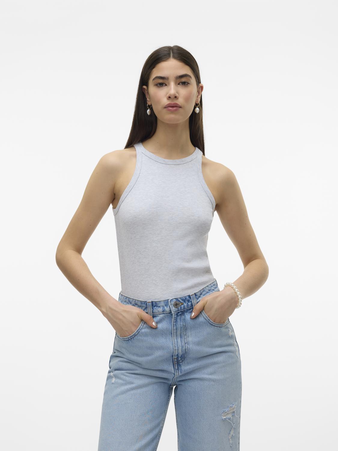 Débardeur Femme VERO MODA Vmlulu – Sans Manches, élégant Et Confortable Pour L’automne