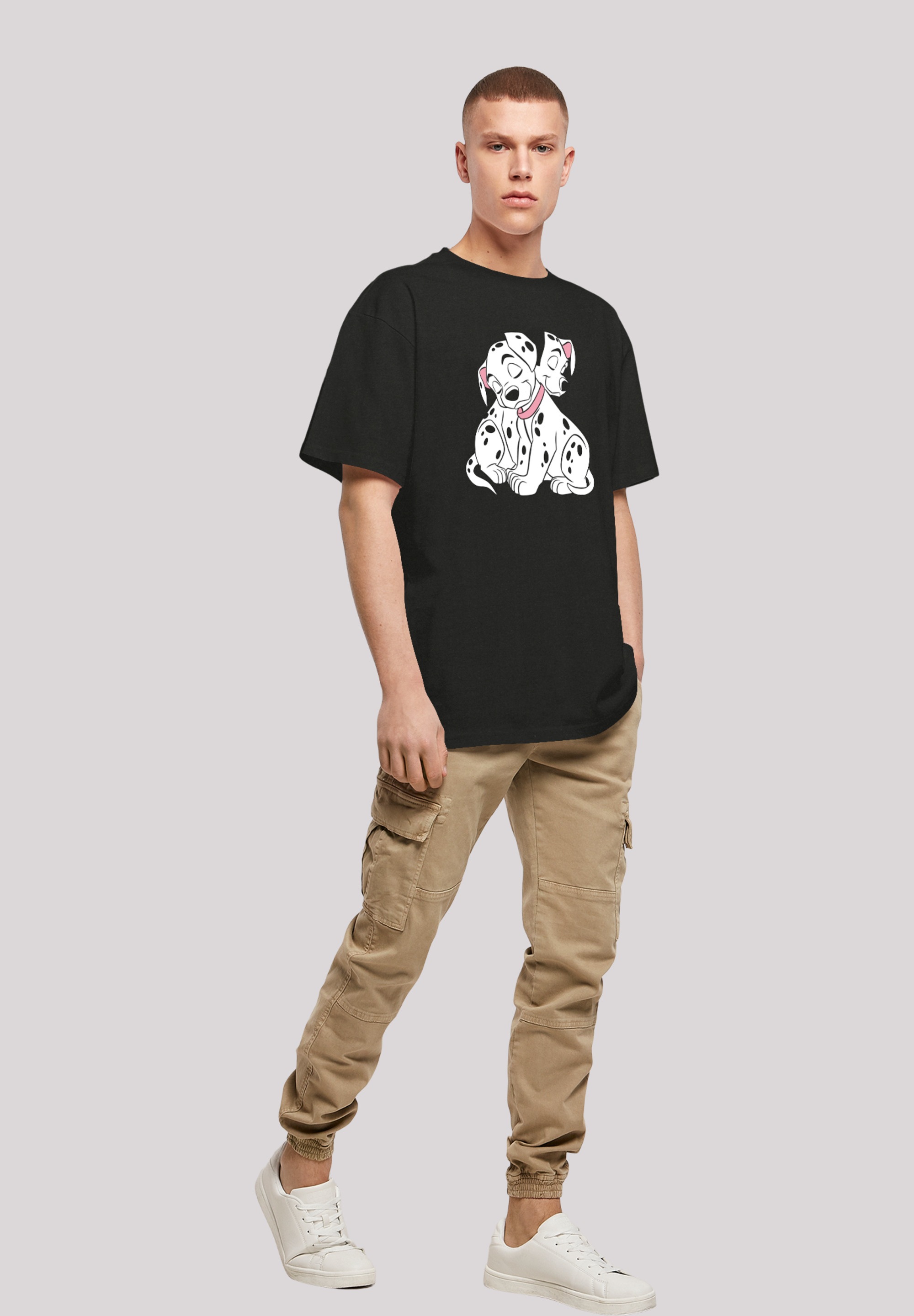 F4NT4STIC T-Shirt »Disney 101 Dalmatiner Puppy Love«, Print