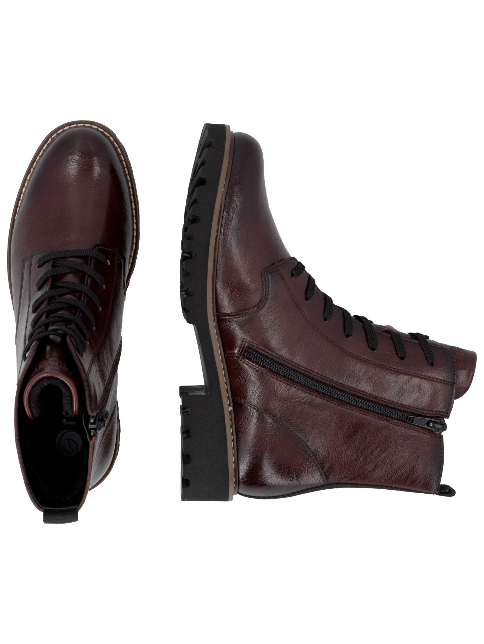 Remonte Schnürstiefelette »Remonte Stiefelette Glattleder«